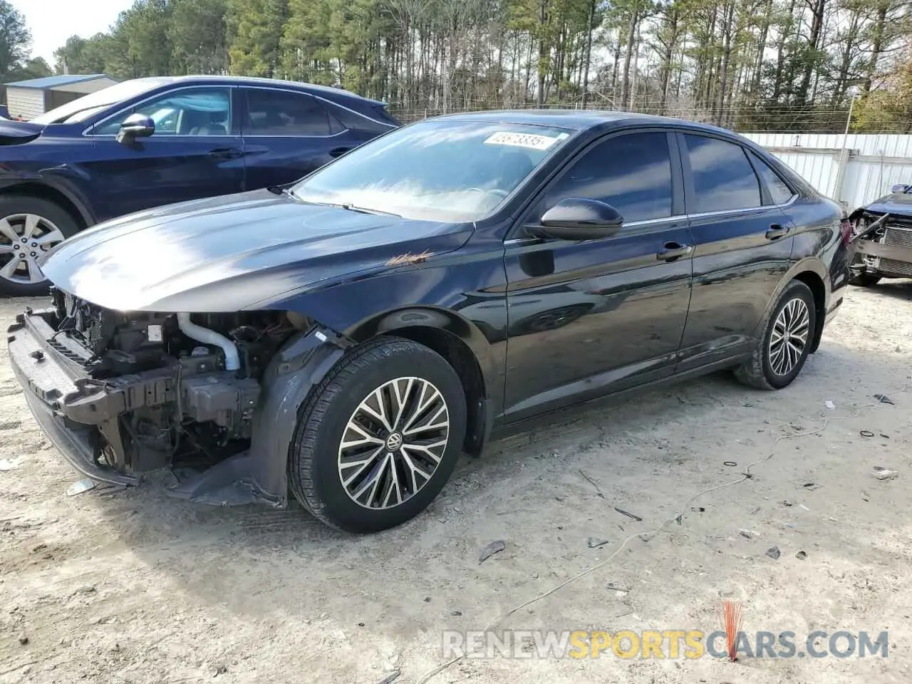 1 Фотография поврежденного автомобиля 3VWC57BU3MM068381 VOLKSWAGEN JETTA 2021
