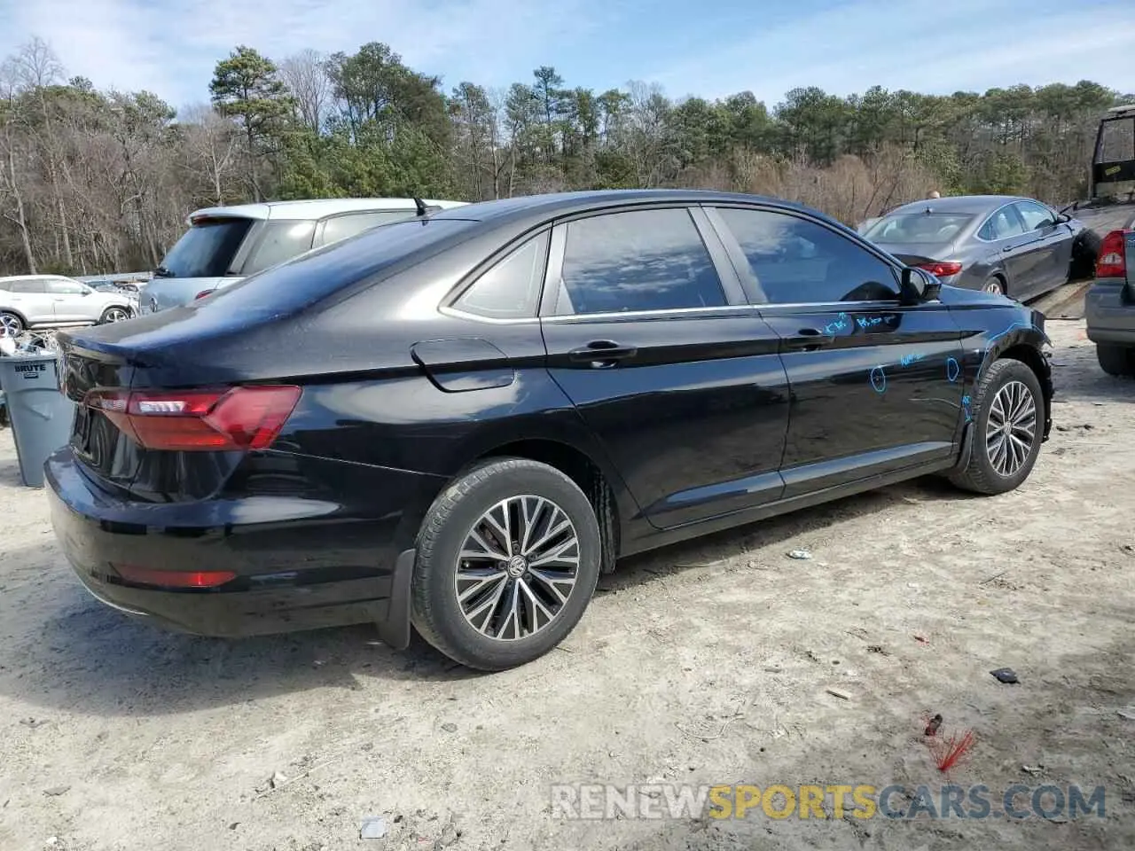 3 Фотография поврежденного автомобиля 3VWC57BU3MM068381 VOLKSWAGEN JETTA 2021