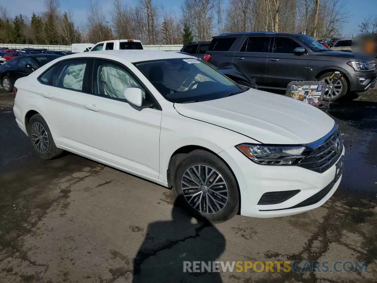 4 Фотография поврежденного автомобиля 3VWC57BU3MM089408 VOLKSWAGEN JETTA 2021