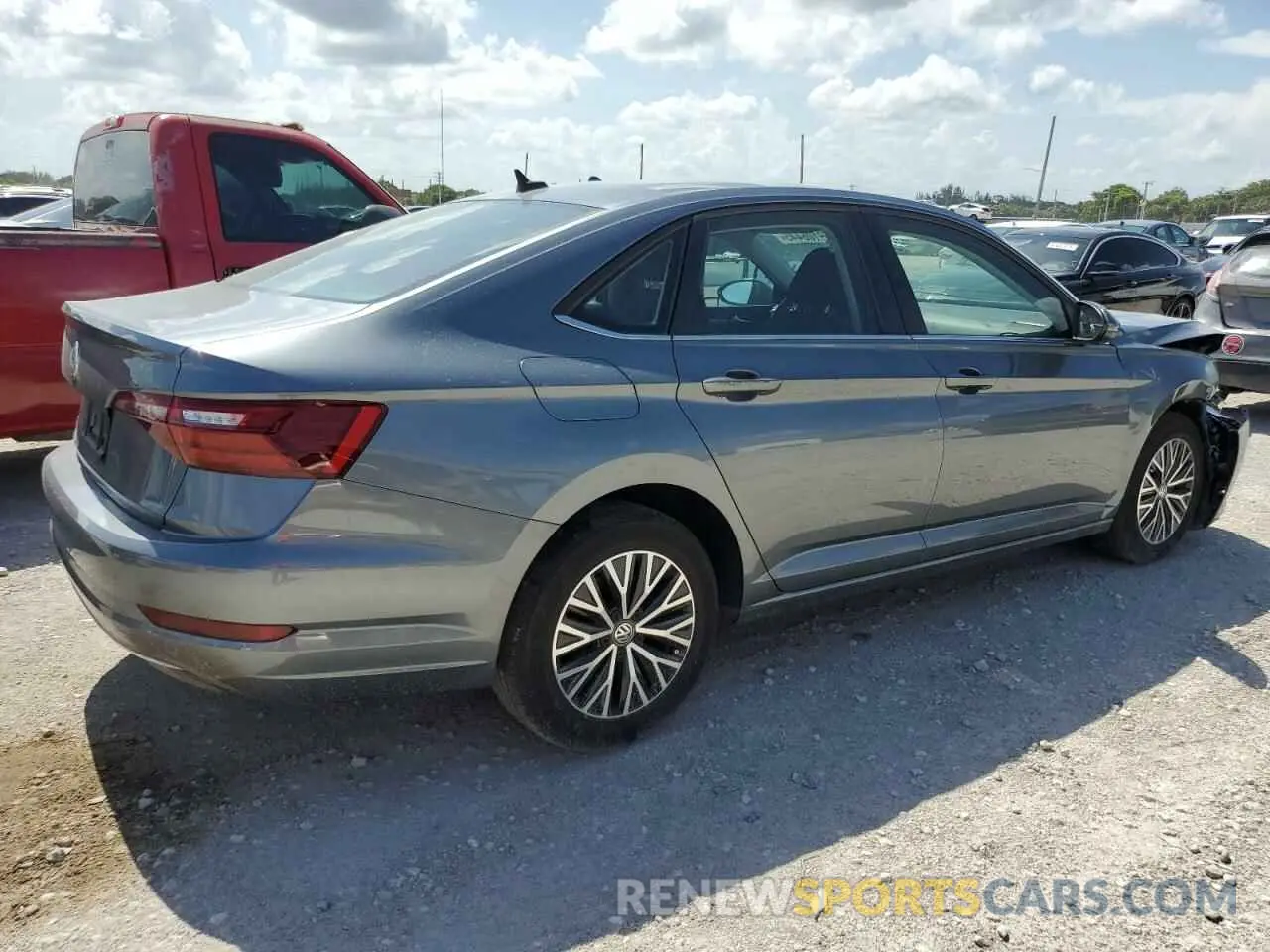 3 Фотография поврежденного автомобиля 3VWC57BU3MM091224 VOLKSWAGEN JETTA 2021