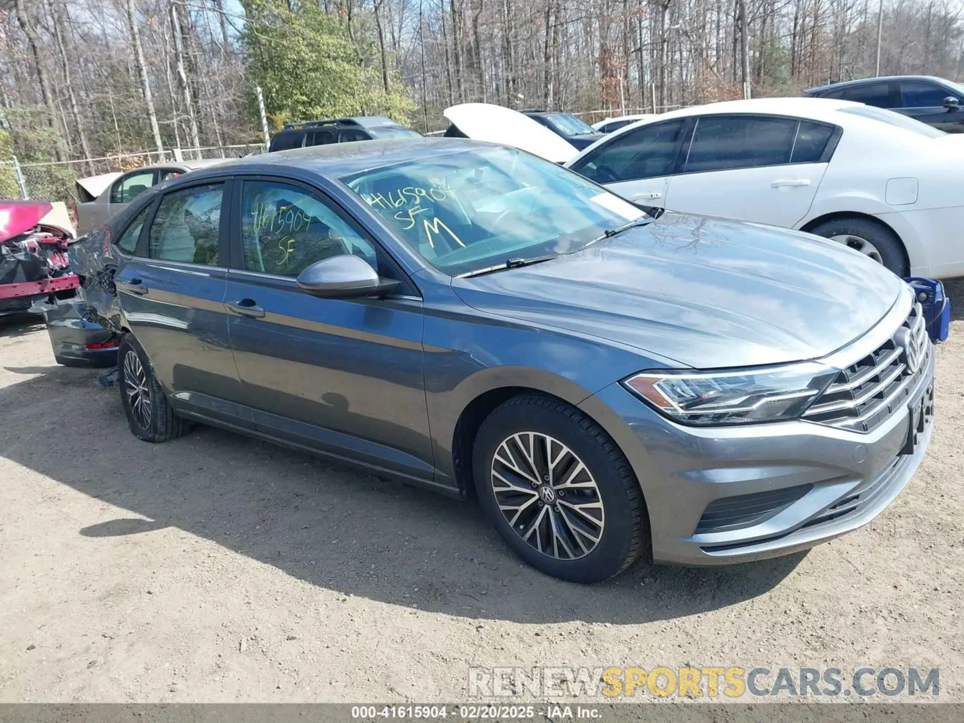 1 Photograph of a damaged car 3VWC57BU4MM004947 VOLKSWAGEN JETTA 2021