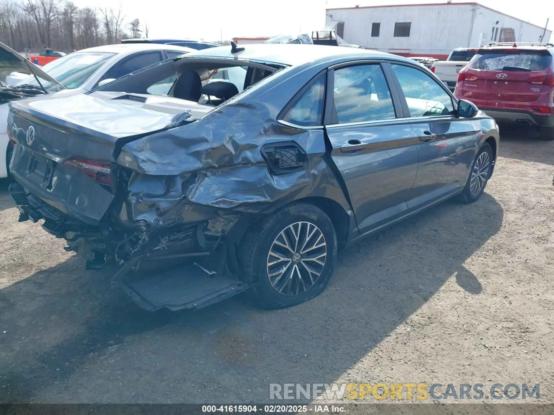 4 Photograph of a damaged car 3VWC57BU4MM004947 VOLKSWAGEN JETTA 2021
