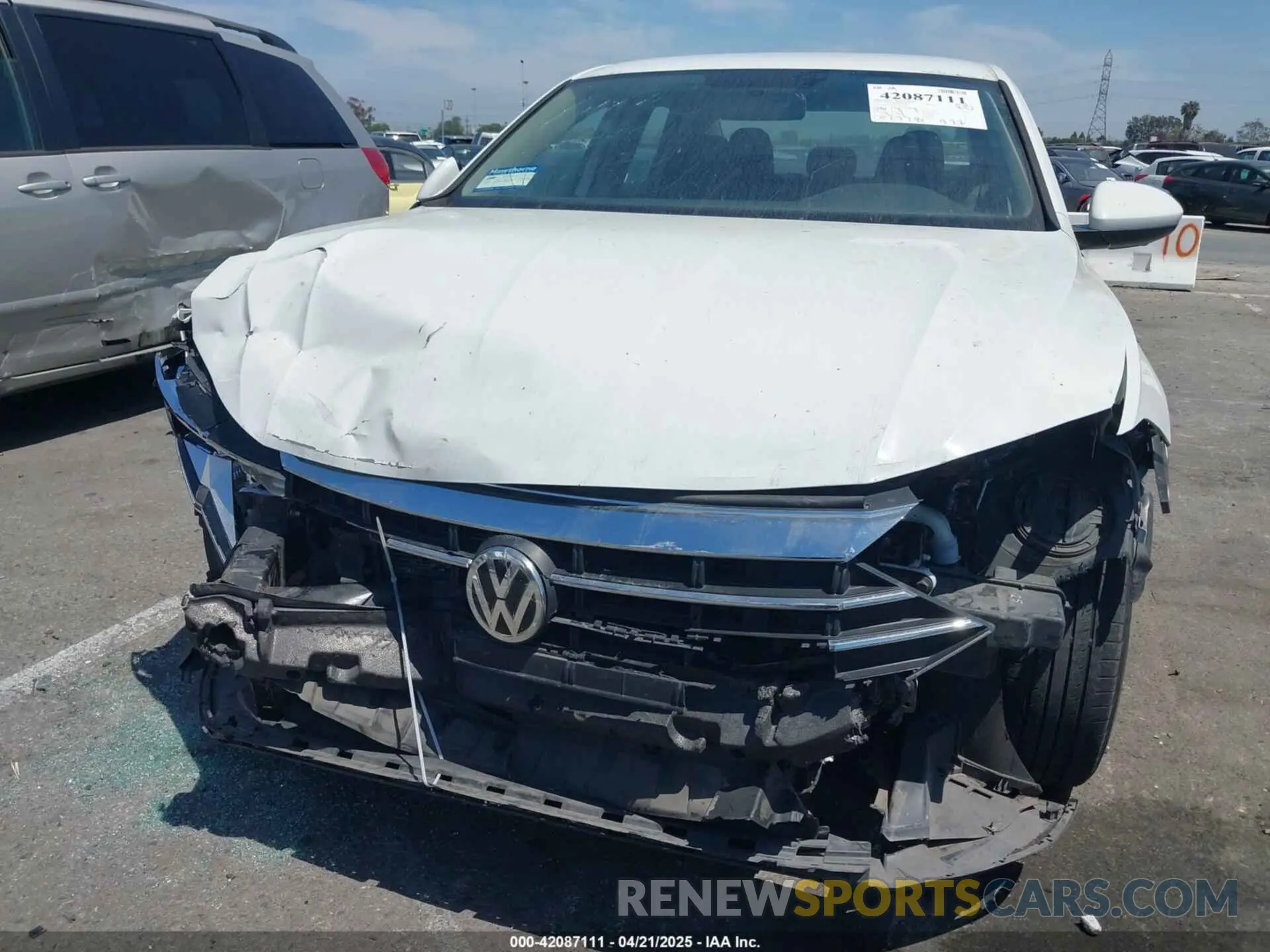 6 Photograph of a damaged car 3VWC57BU4MM037088 VOLKSWAGEN JETTA 2021