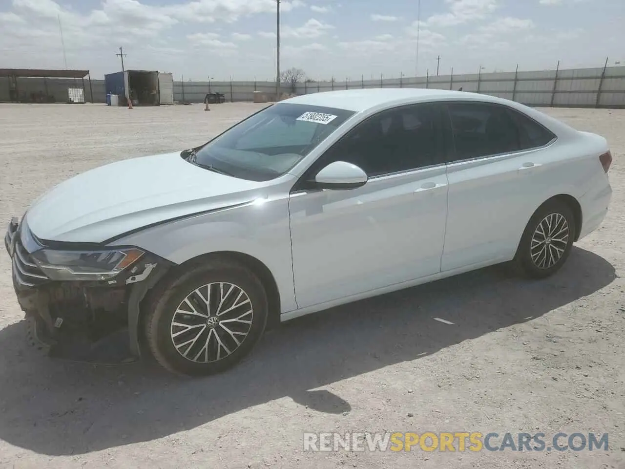 1 Photograph of a damaged car 3VWC57BU4MM039634 VOLKSWAGEN JETTA 2021
