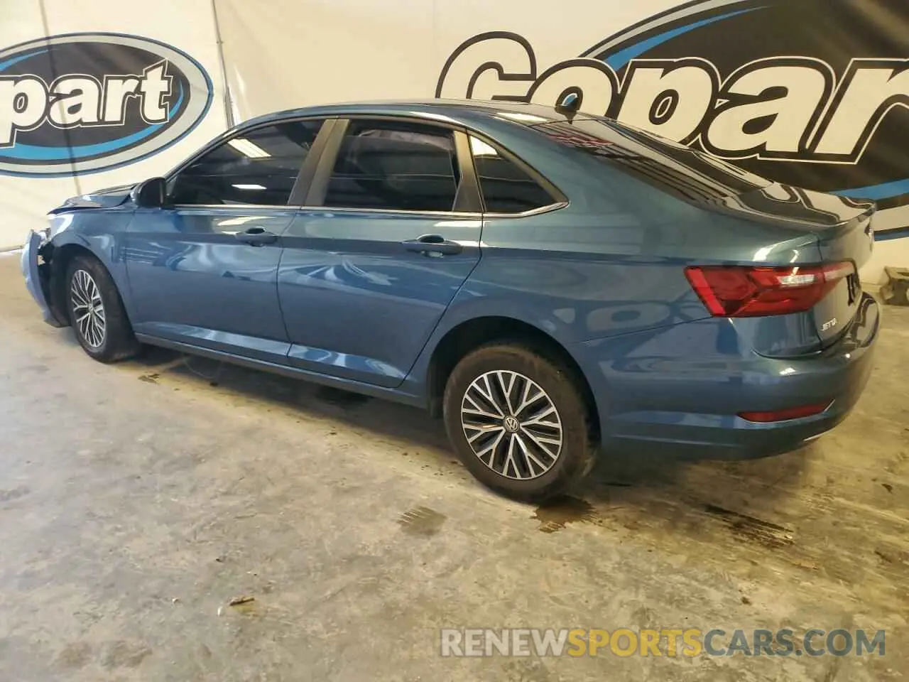 2 Photograph of a damaged car 3VWC57BU4MM045093 VOLKSWAGEN JETTA 2021