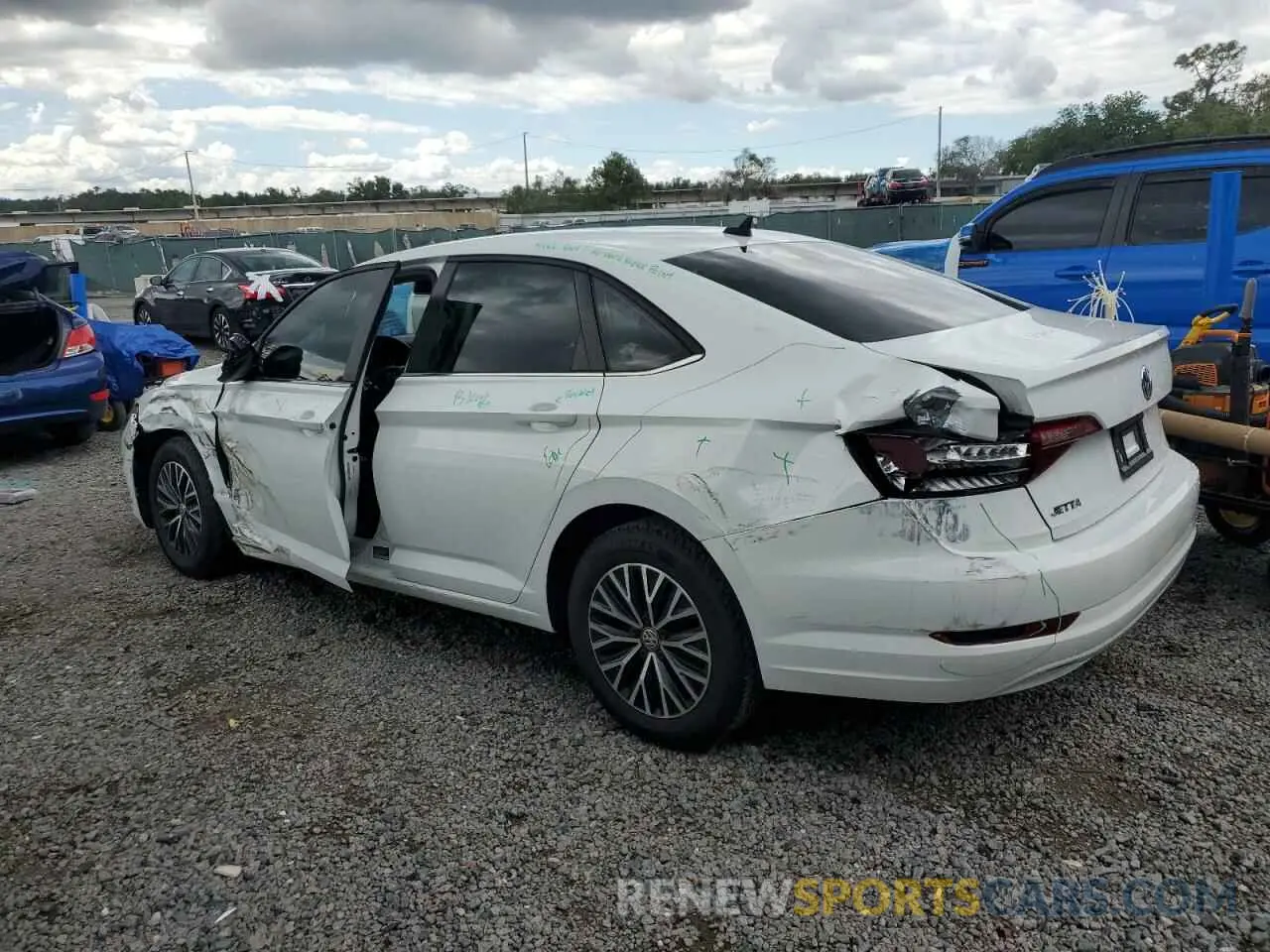 2 Фотография поврежденного автомобиля 3VWC57BU4MM045627 VOLKSWAGEN JETTA 2021