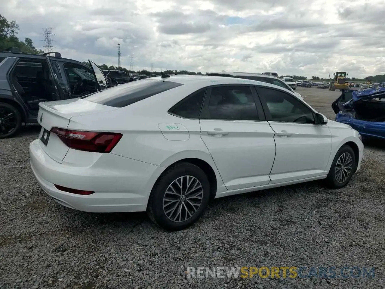 3 Фотография поврежденного автомобиля 3VWC57BU4MM045627 VOLKSWAGEN JETTA 2021
