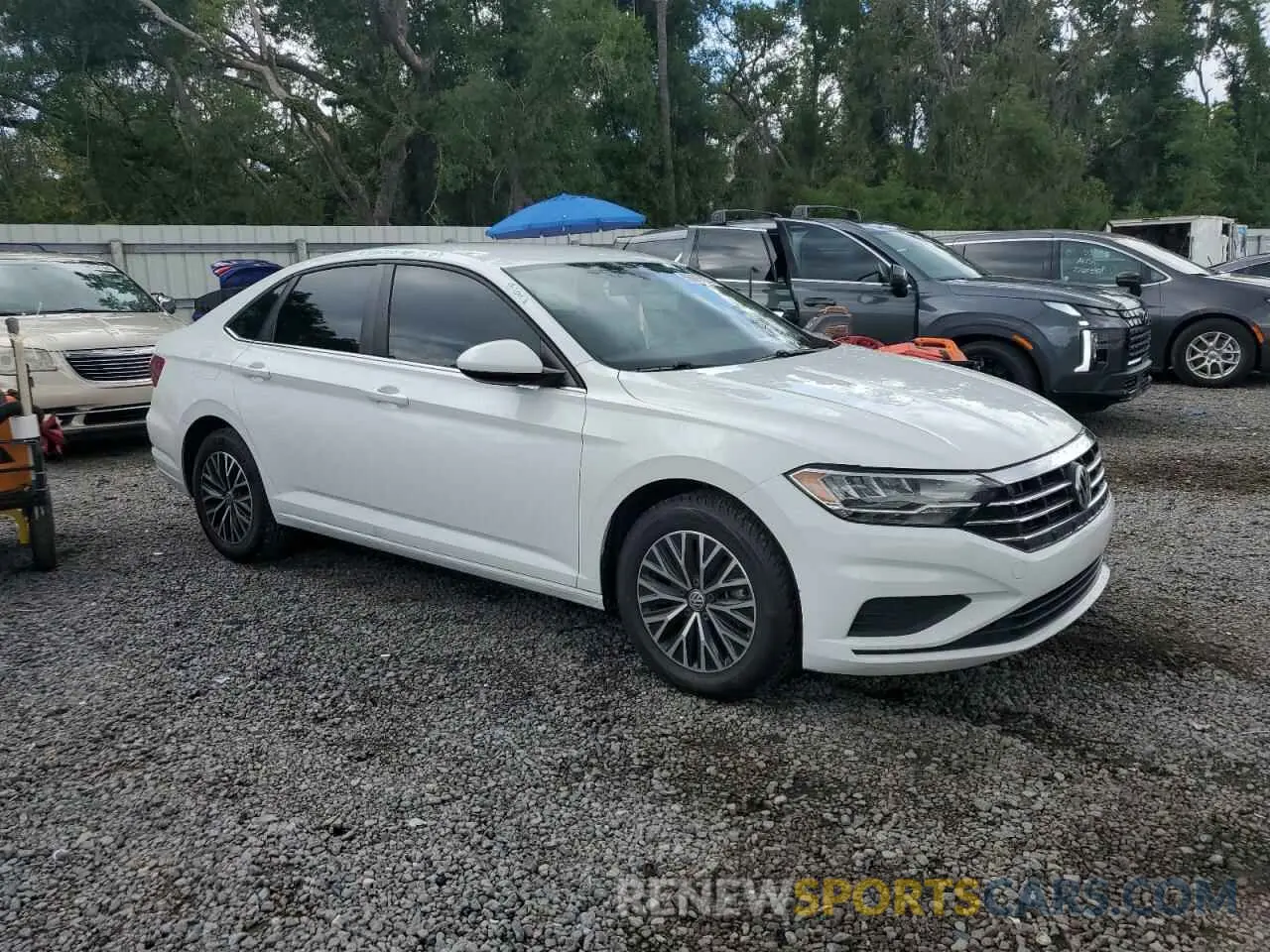 4 Фотография поврежденного автомобиля 3VWC57BU4MM045627 VOLKSWAGEN JETTA 2021