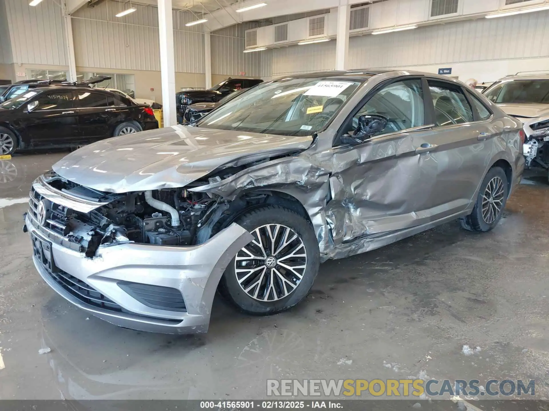 2 Фотография поврежденного автомобиля 3VWC57BU4MM079535 VOLKSWAGEN JETTA 2021