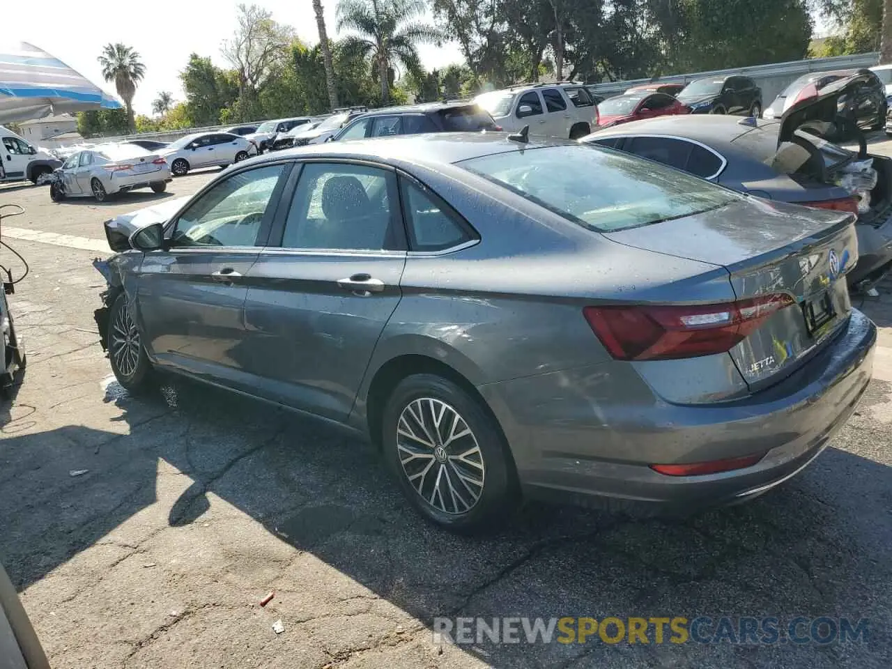 2 Фотография поврежденного автомобиля 3VWC57BU4MM081334 VOLKSWAGEN JETTA 2021