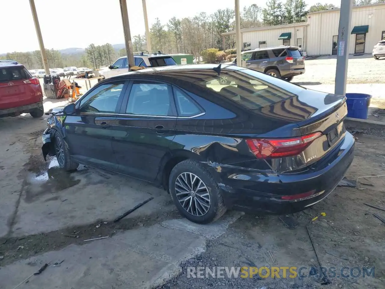2 Photograph of a damaged car 3VWC57BU4MM093564 VOLKSWAGEN JETTA 2021