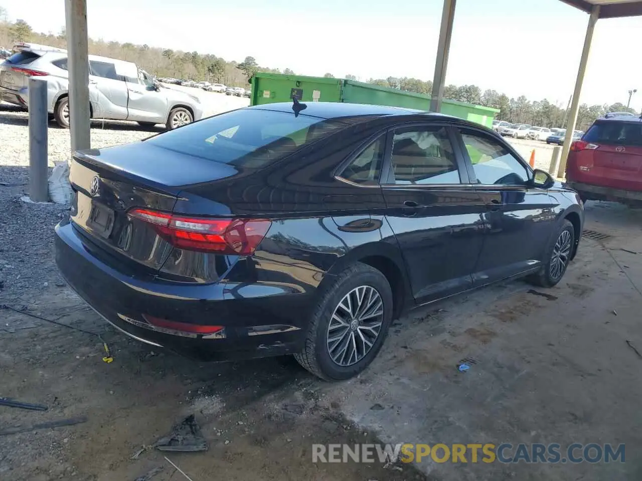 3 Photograph of a damaged car 3VWC57BU4MM093564 VOLKSWAGEN JETTA 2021