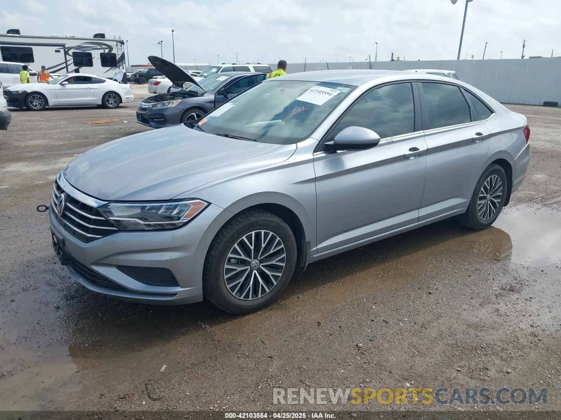2 Photograph of a damaged car 3VWC57BU4MM094780 VOLKSWAGEN JETTA 2021