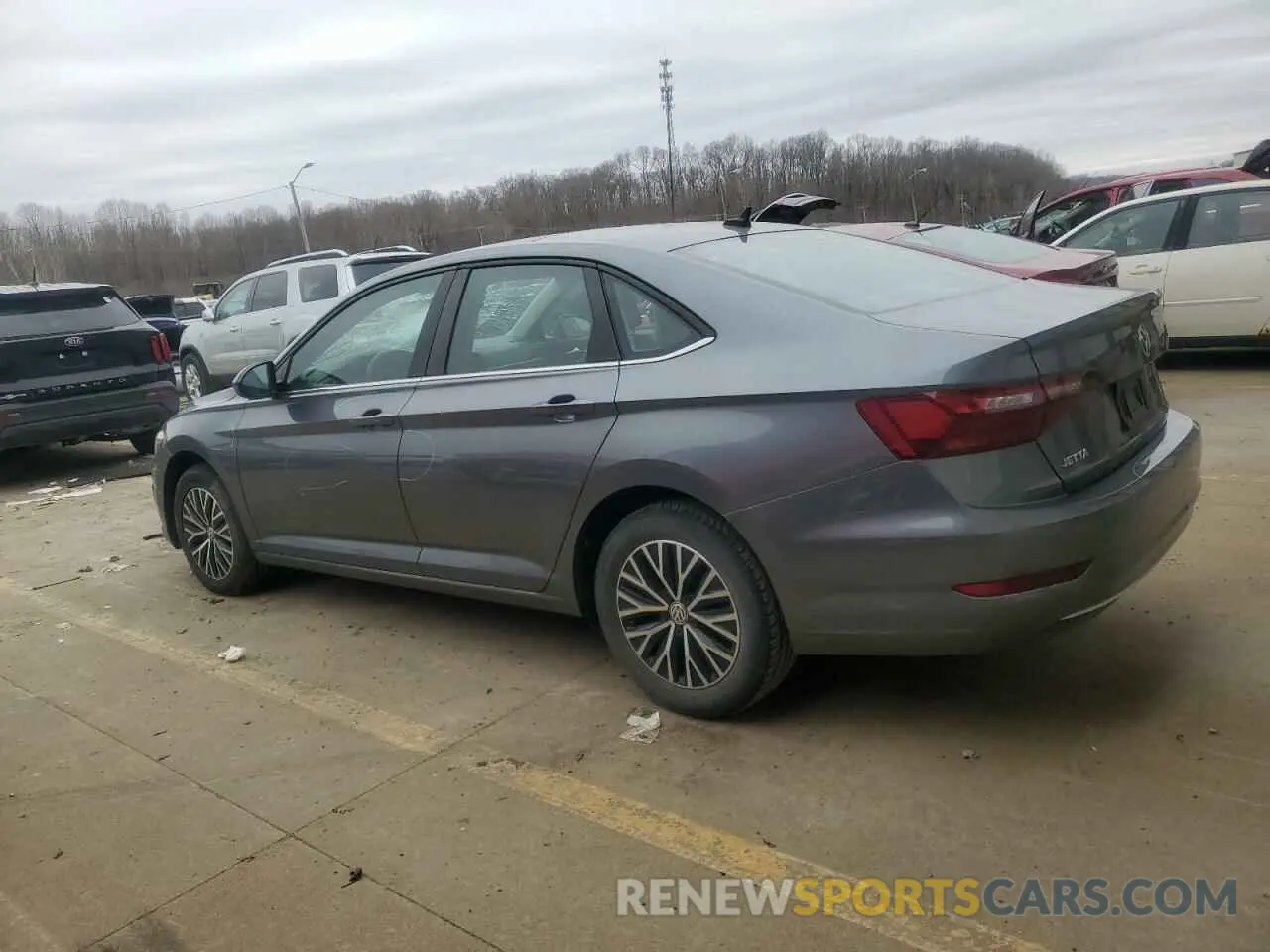 2 Photograph of a damaged car 3VWC57BU5MM000681 VOLKSWAGEN JETTA 2021