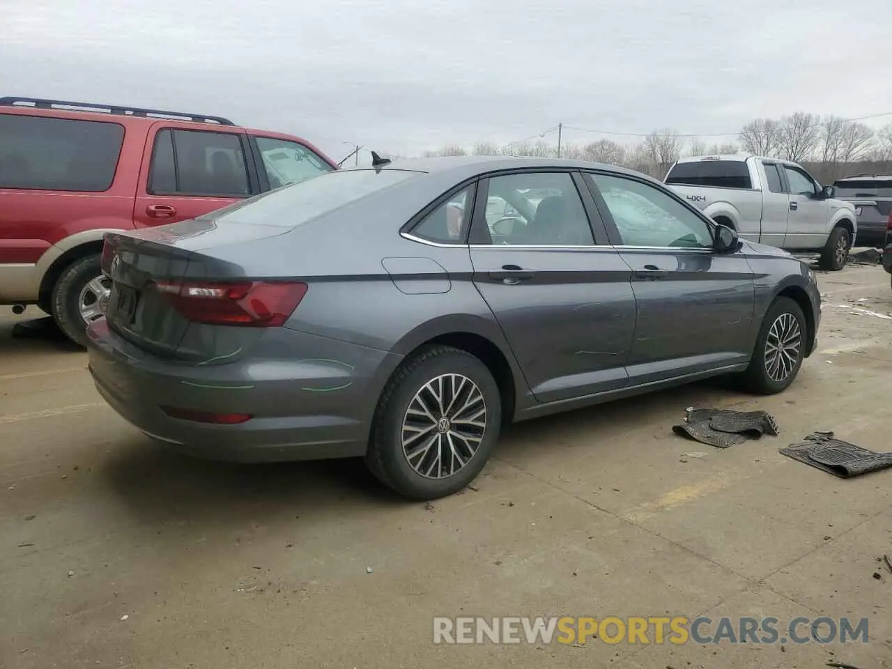 3 Photograph of a damaged car 3VWC57BU5MM000681 VOLKSWAGEN JETTA 2021