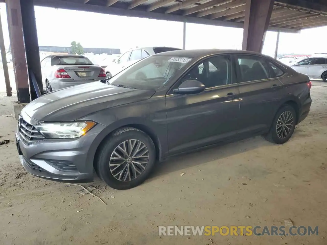 1 Photograph of a damaged car 3VWC57BU5MM020980 VOLKSWAGEN JETTA 2021