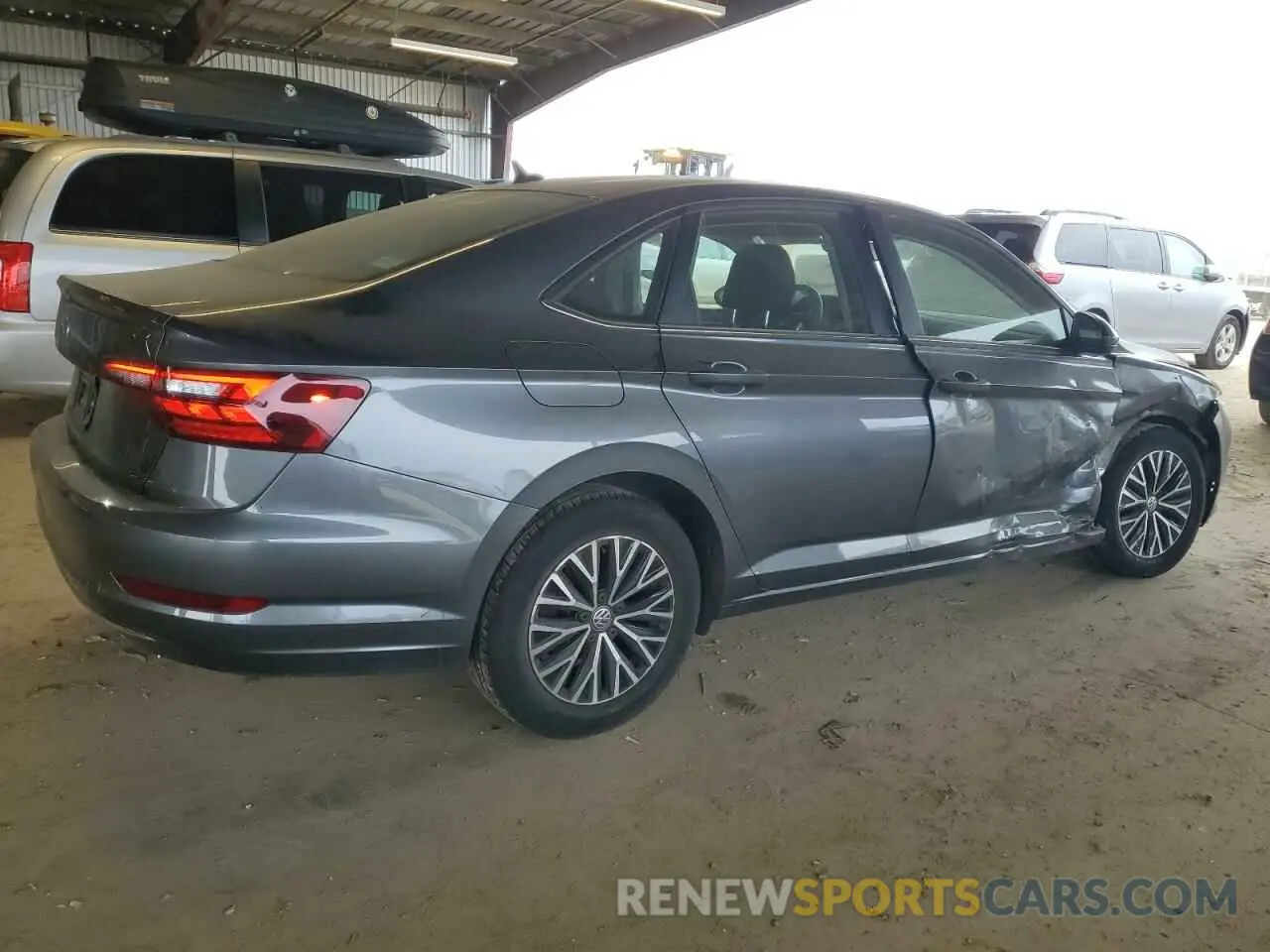 3 Photograph of a damaged car 3VWC57BU5MM020980 VOLKSWAGEN JETTA 2021