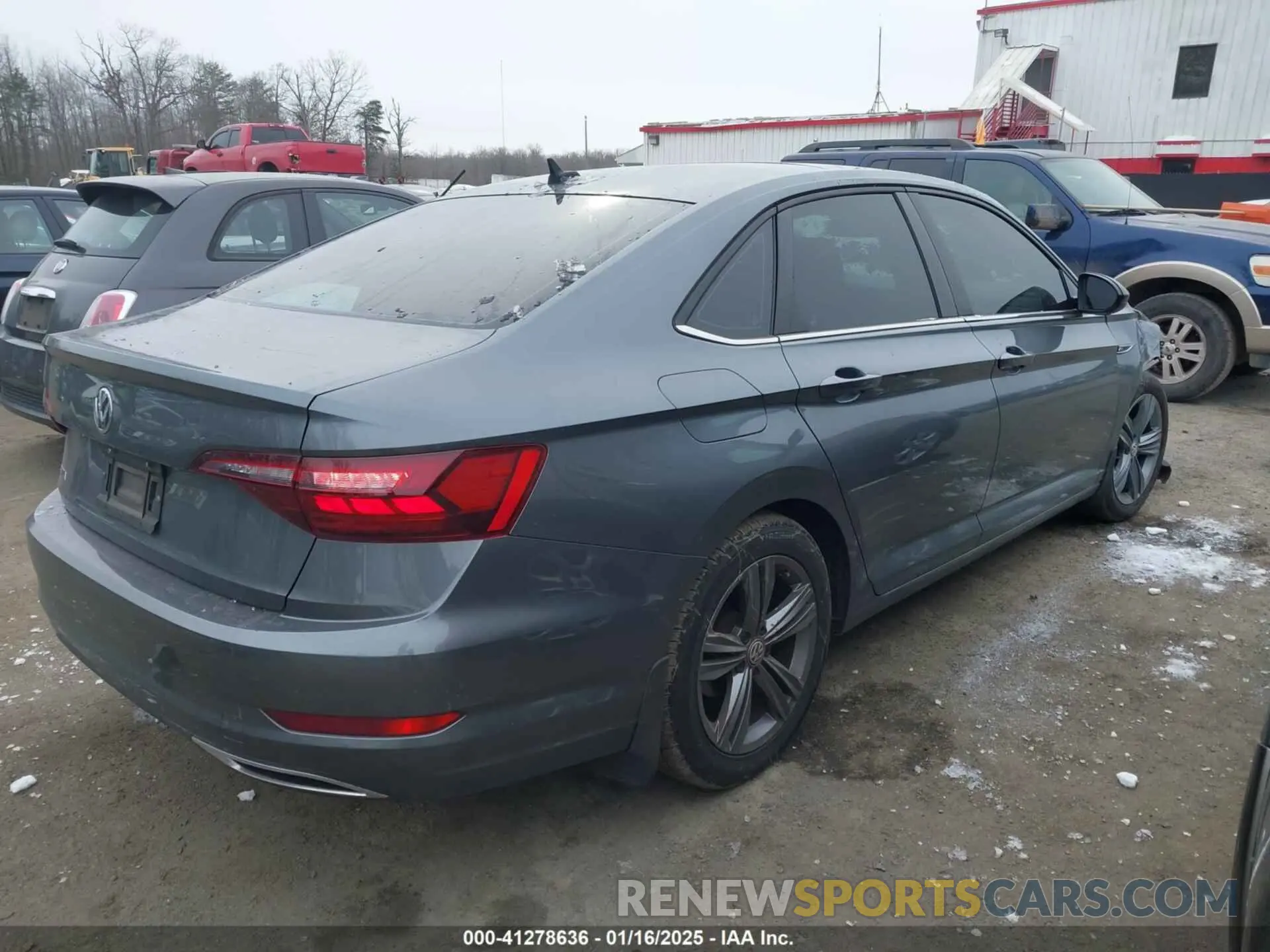 4 Фотография поврежденного автомобиля 3VWC57BU5MM022194 VOLKSWAGEN JETTA 2021