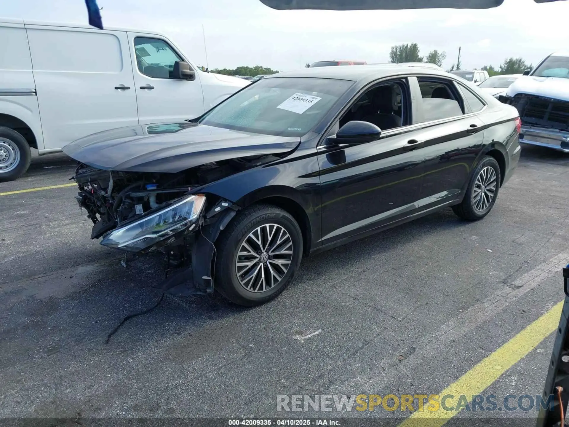 2 Фотография поврежденного автомобиля 3VWC57BU5MM035219 VOLKSWAGEN JETTA 2021