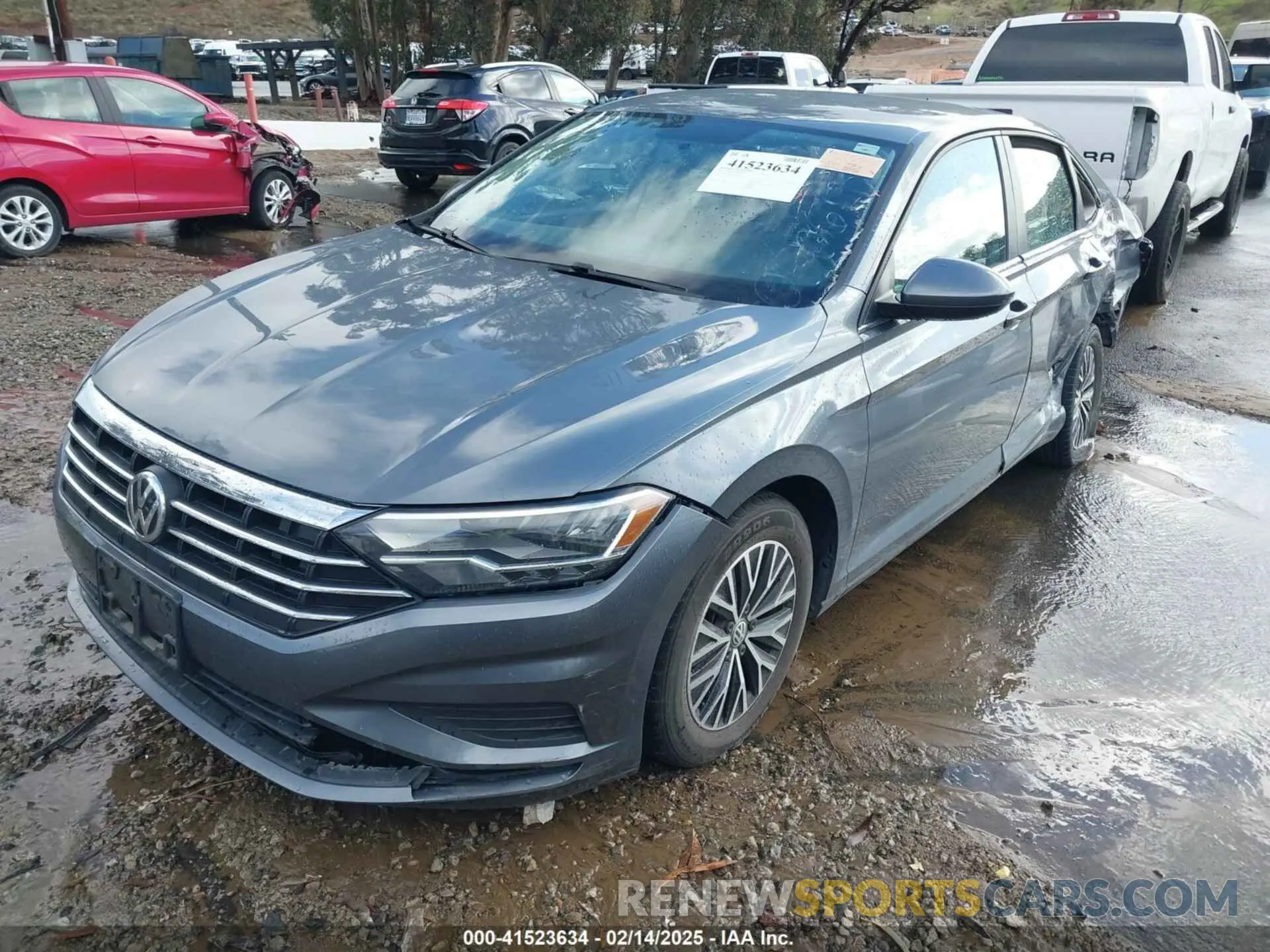 2 Photograph of a damaged car 3VWC57BU5MM050691 VOLKSWAGEN JETTA 2021