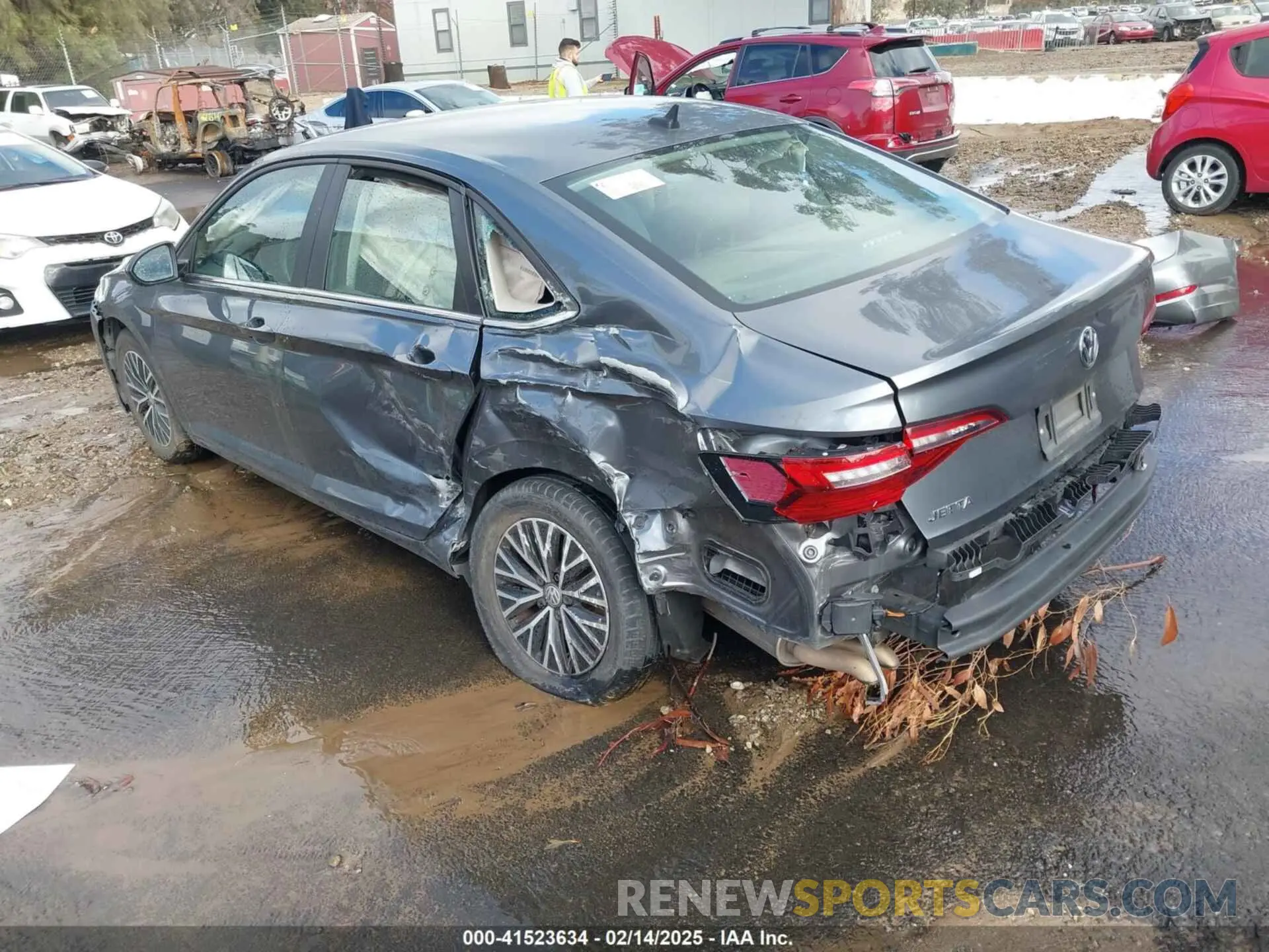 3 Photograph of a damaged car 3VWC57BU5MM050691 VOLKSWAGEN JETTA 2021