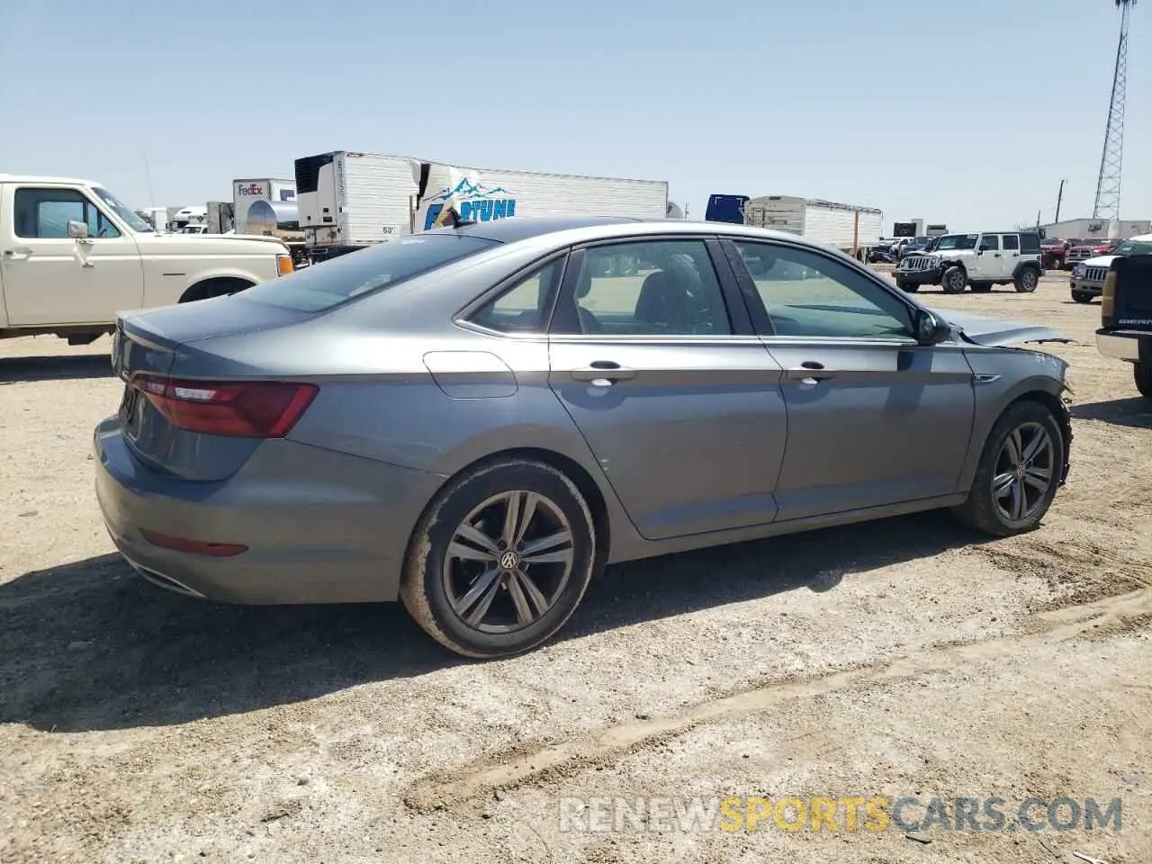 3 Фотография поврежденного автомобиля 3VWC57BU5MM081617 VOLKSWAGEN JETTA 2021
