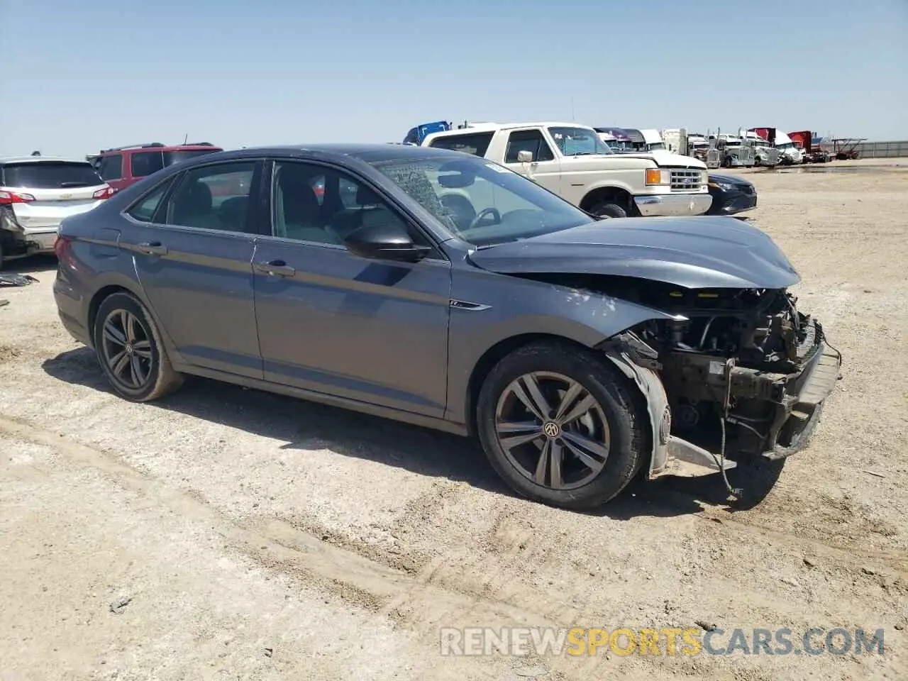 4 Фотография поврежденного автомобиля 3VWC57BU5MM081617 VOLKSWAGEN JETTA 2021