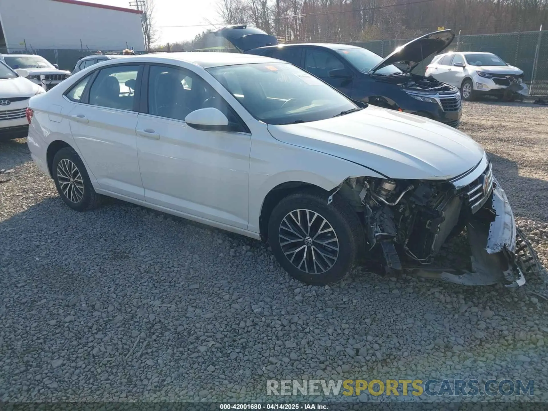1 Фотография поврежденного автомобиля 3VWC57BU5MM093525 VOLKSWAGEN JETTA 2021