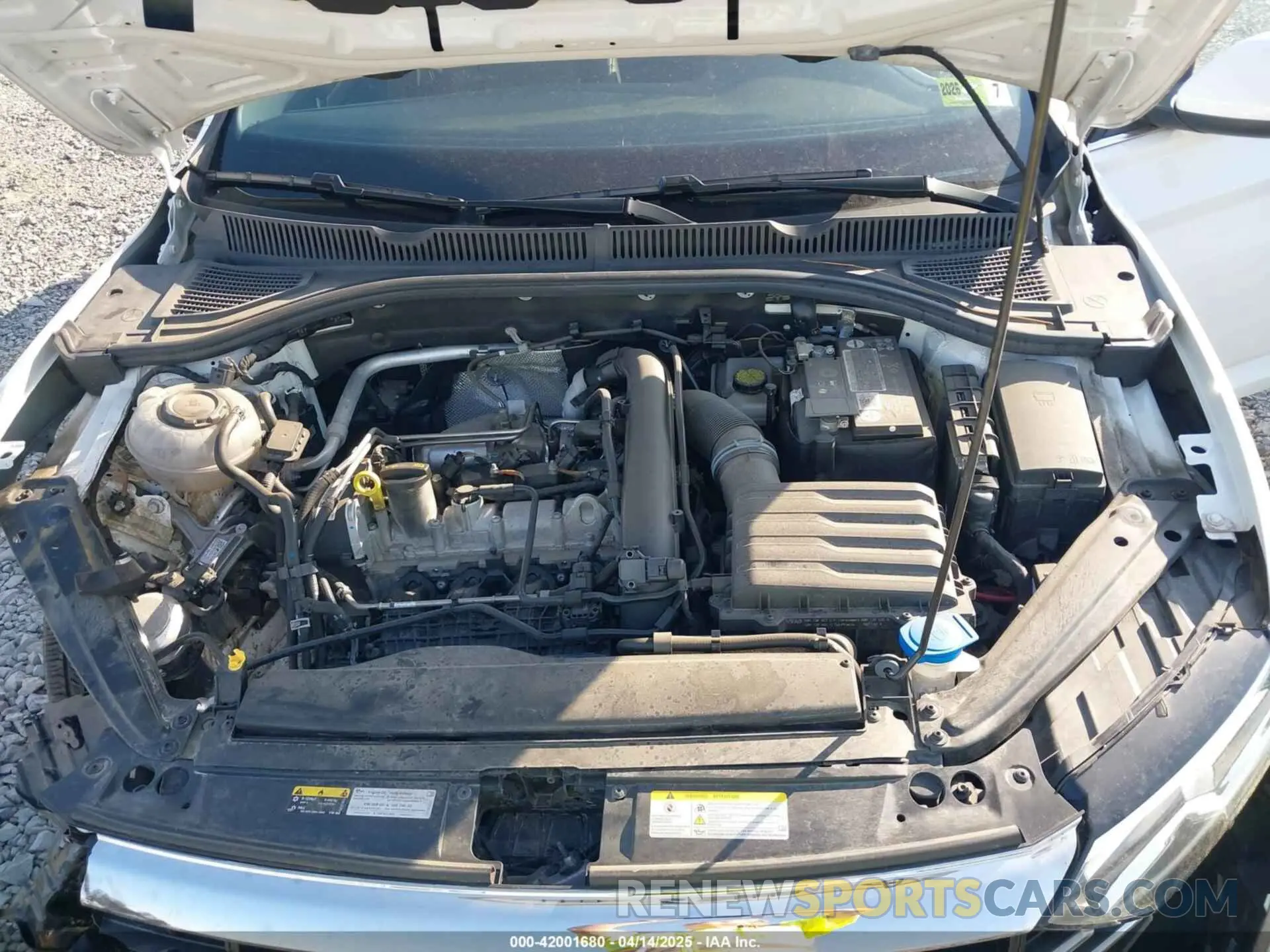 10 Фотография поврежденного автомобиля 3VWC57BU5MM093525 VOLKSWAGEN JETTA 2021
