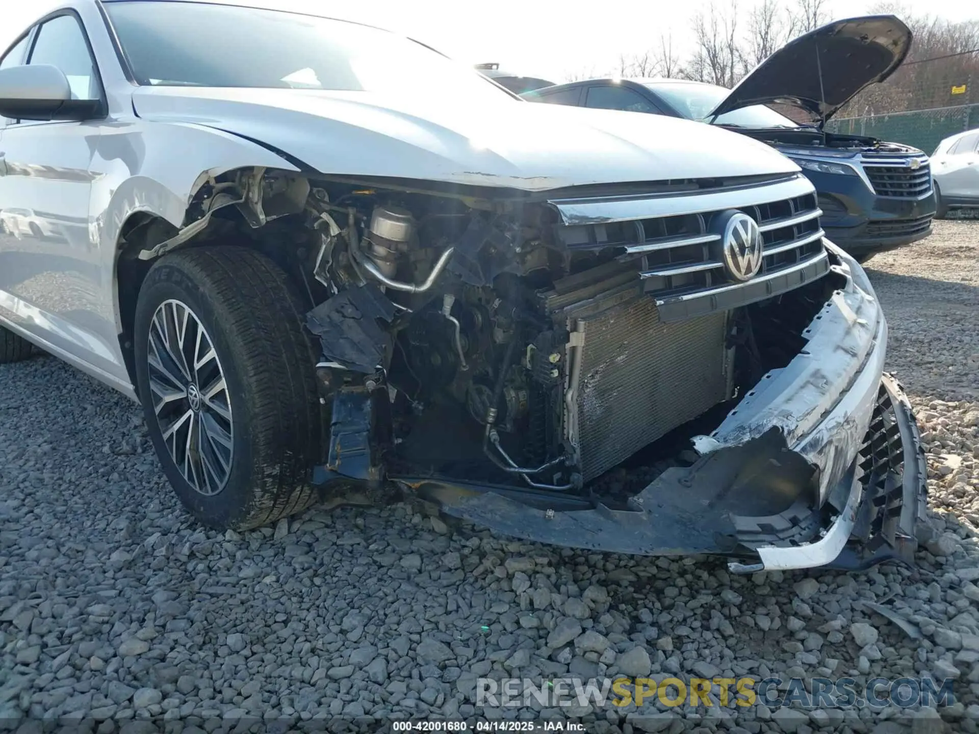 6 Фотография поврежденного автомобиля 3VWC57BU5MM093525 VOLKSWAGEN JETTA 2021