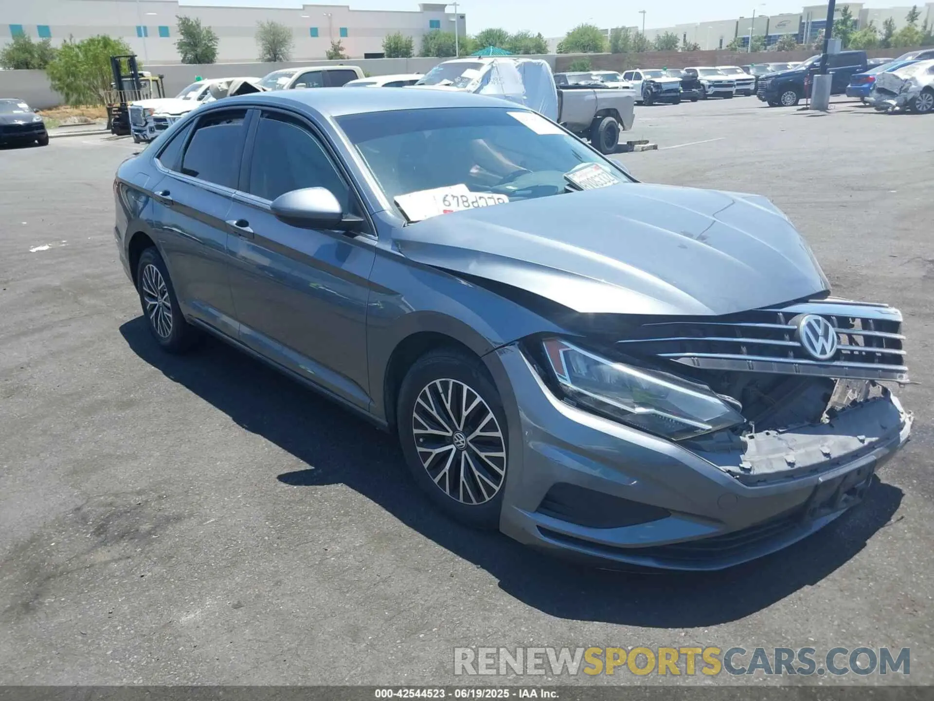1 Photograph of a damaged car 3VWC57BU6MM006652 VOLKSWAGEN JETTA 2021