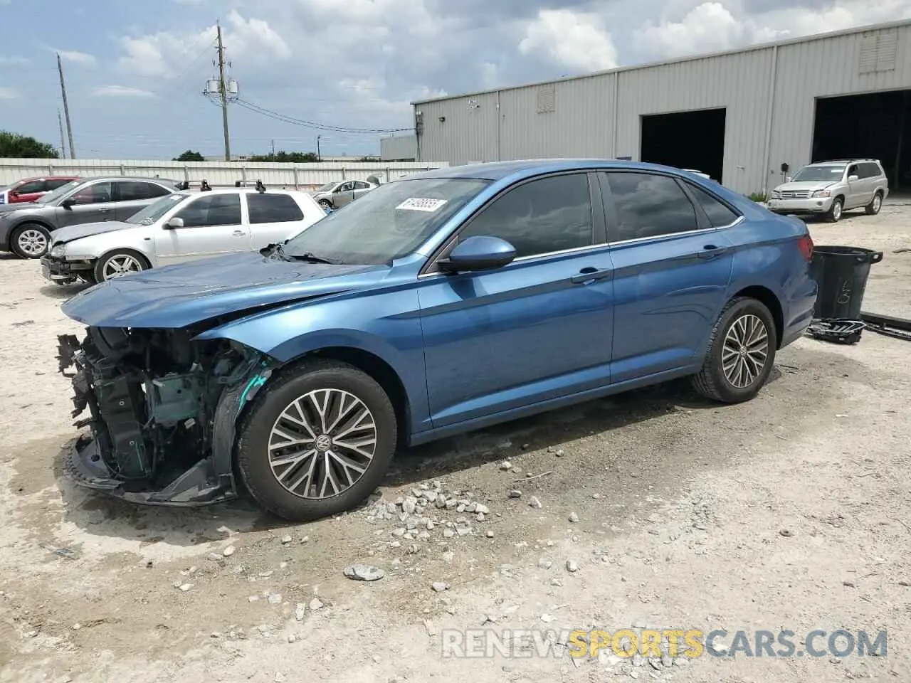 1 Фотография поврежденного автомобиля 3VWC57BU6MM025945 VOLKSWAGEN JETTA 2021