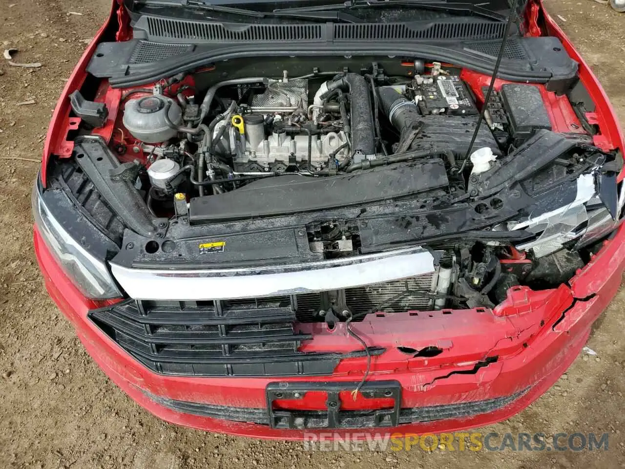 12 Photograph of a damaged car 3VWC57BU6MM033544 VOLKSWAGEN JETTA 2021