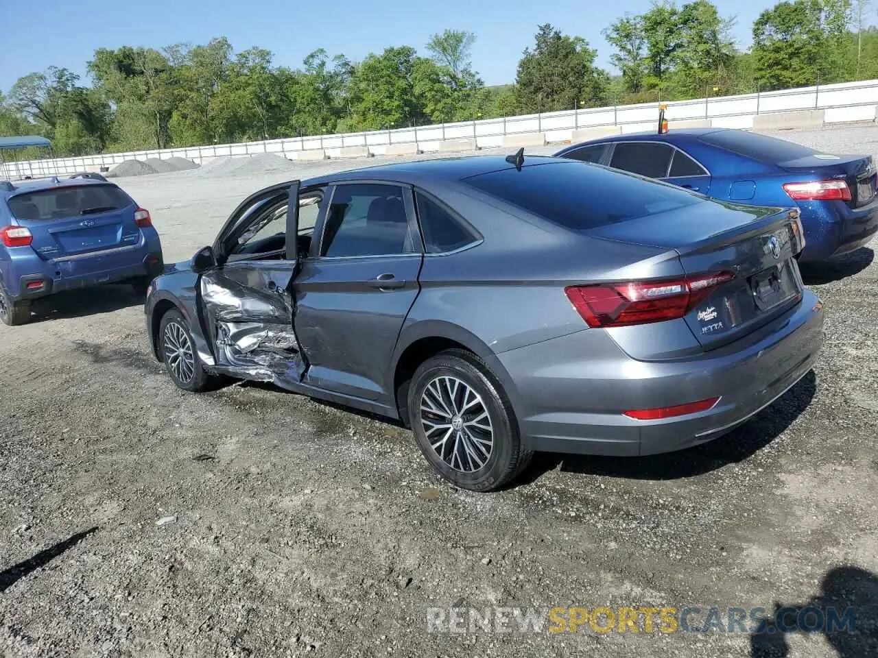 2 Photograph of a damaged car 3VWC57BU7MM011259 VOLKSWAGEN JETTA 2021