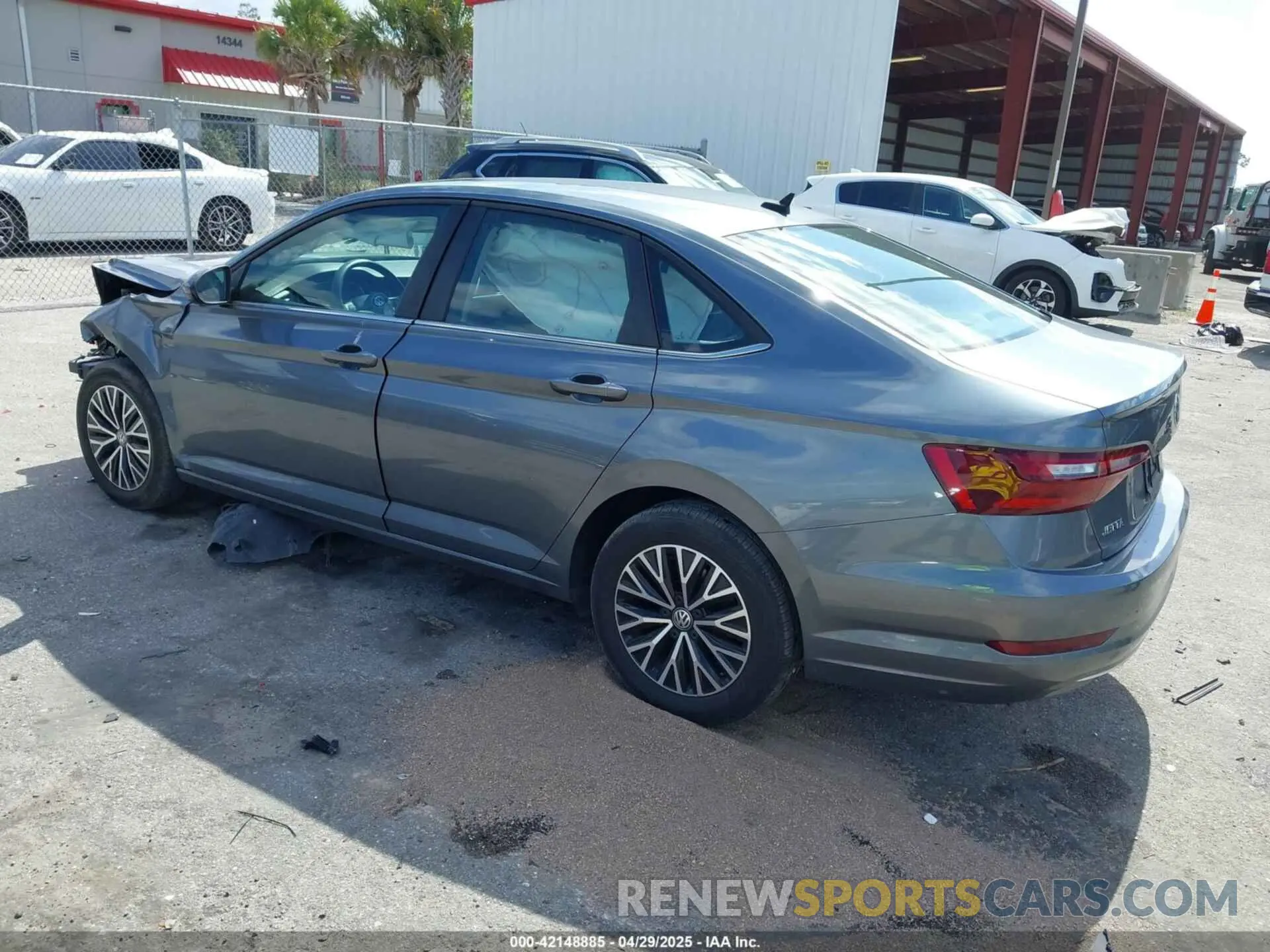 3 Фотография поврежденного автомобиля 3VWC57BU7MM013061 VOLKSWAGEN JETTA 2021