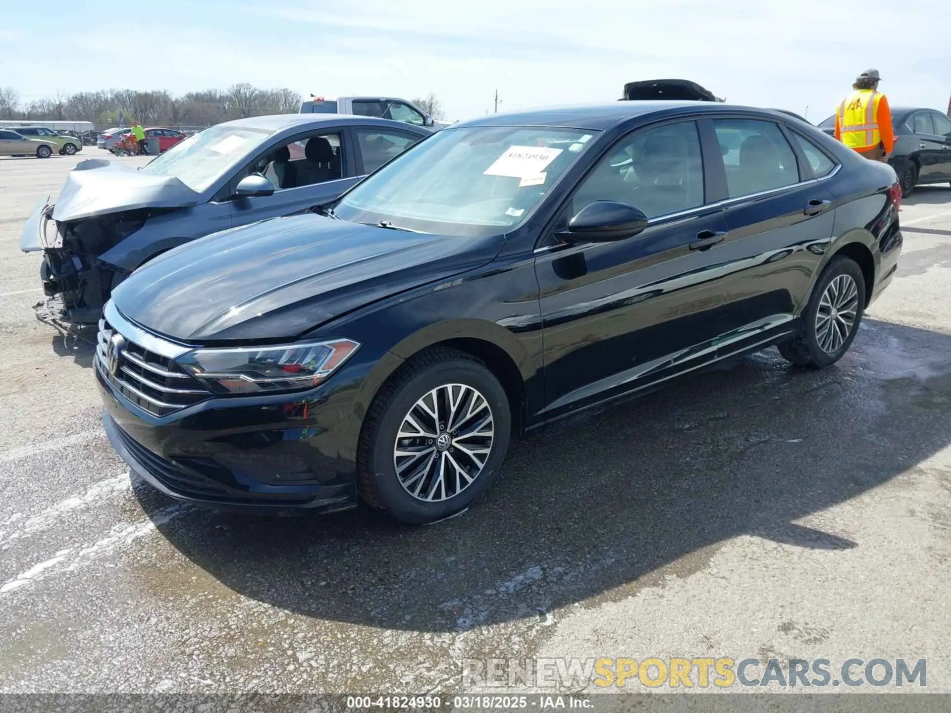 2 Photograph of a damaged car 3VWC57BU7MM015909 VOLKSWAGEN JETTA 2021