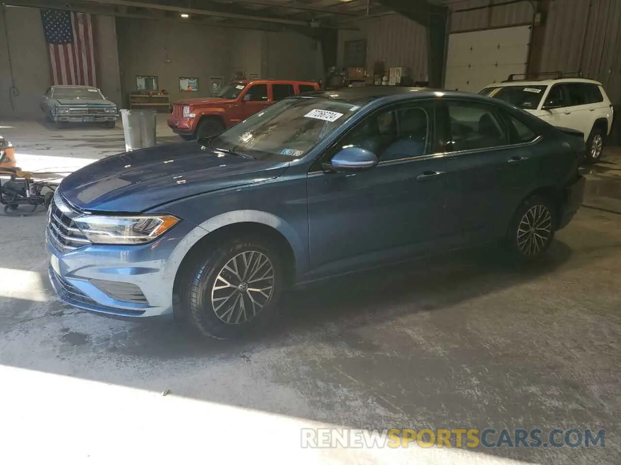 1 Фотография поврежденного автомобиля 3VWC57BU7MM050093 VOLKSWAGEN JETTA 2021