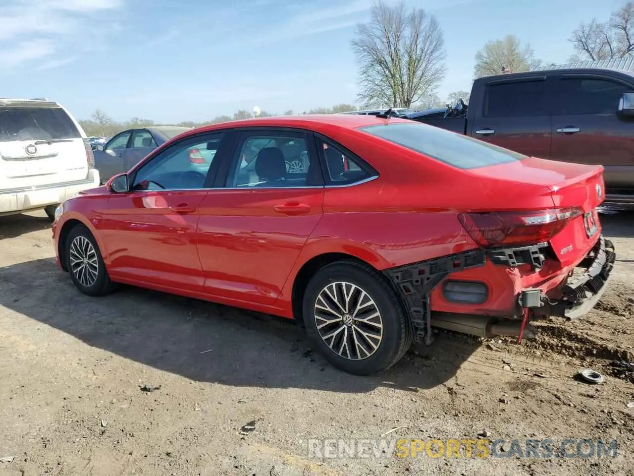 2 Фотография поврежденного автомобиля 3VWC57BU7MM056072 VOLKSWAGEN JETTA 2021