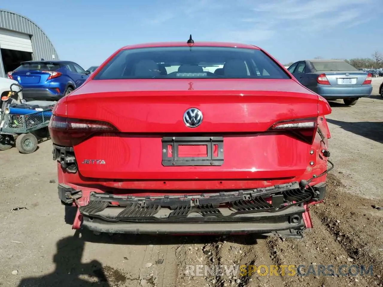 6 Фотография поврежденного автомобиля 3VWC57BU7MM056072 VOLKSWAGEN JETTA 2021