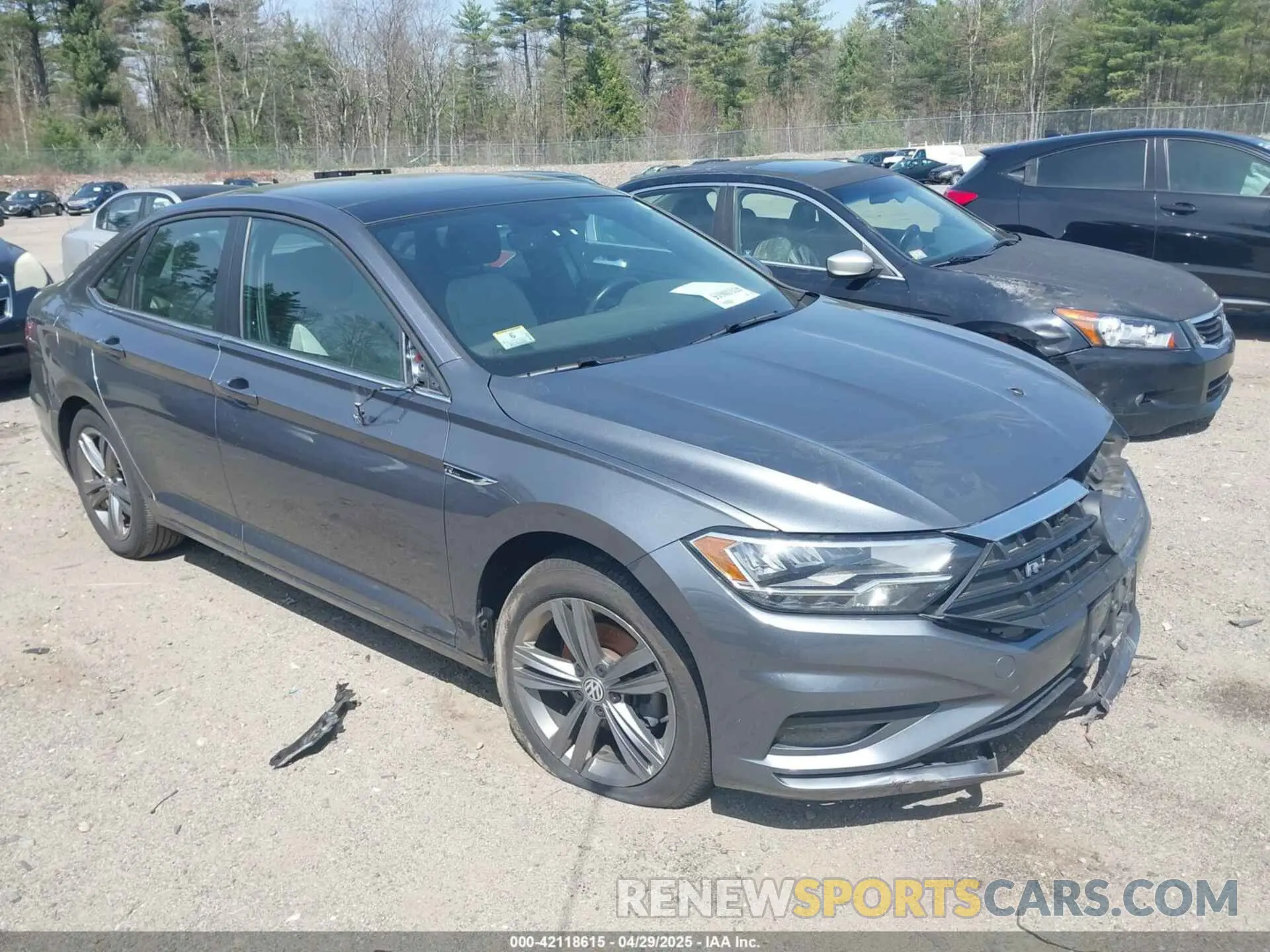1 Photograph of a damaged car 3VWC57BU7MM079688 VOLKSWAGEN JETTA 2021