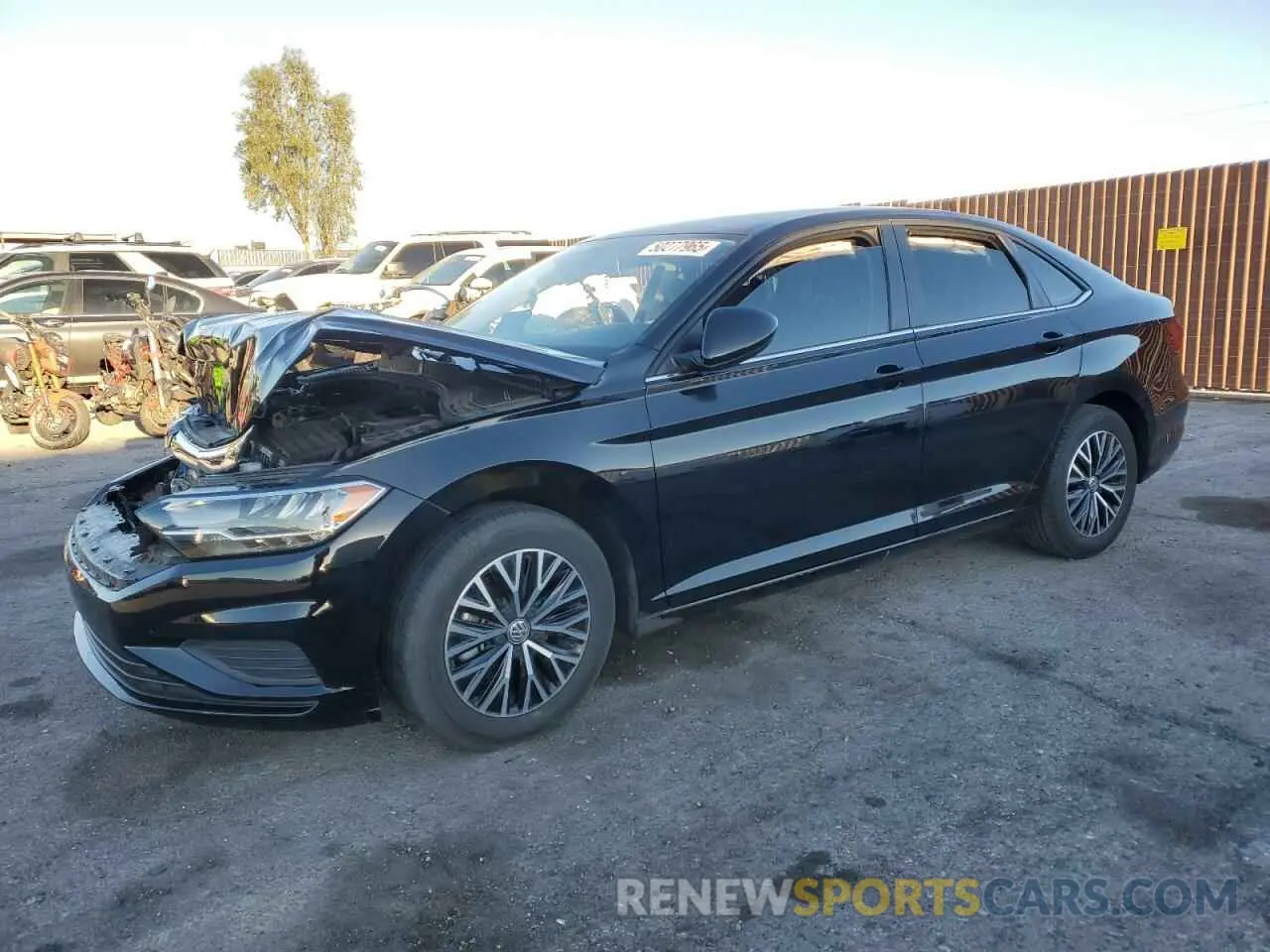1 Photograph of a damaged car 3VWC57BU7MM083661 VOLKSWAGEN JETTA 2021