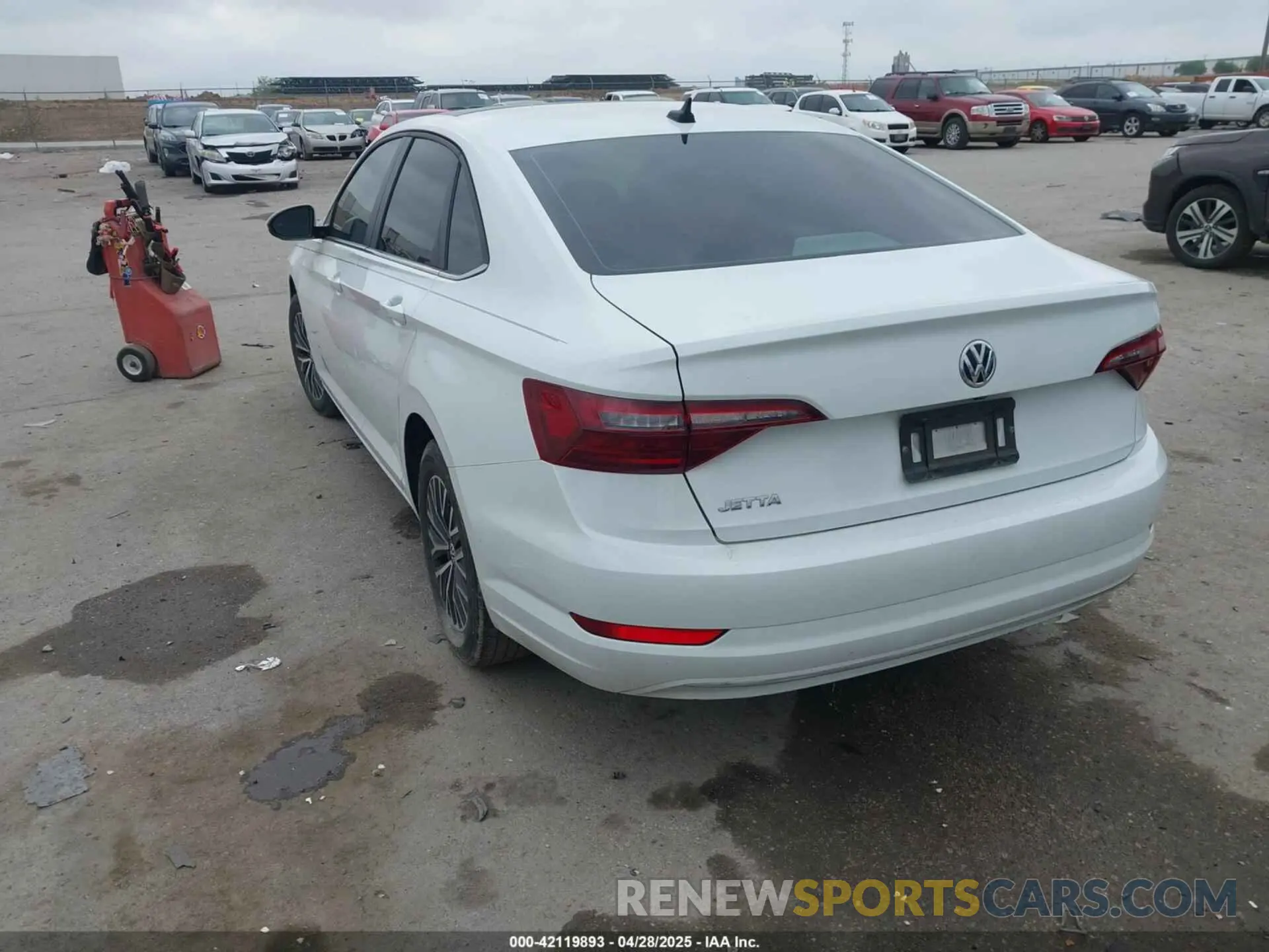 3 Photograph of a damaged car 3VWC57BU7MM084454 VOLKSWAGEN JETTA 2021