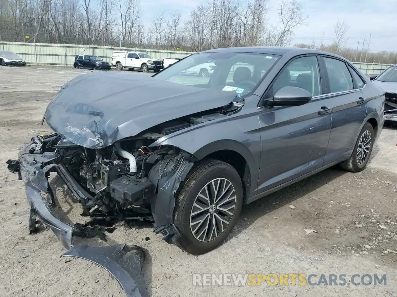 1 Photograph of a damaged car 3VWC57BU7MM094157 VOLKSWAGEN JETTA 2021