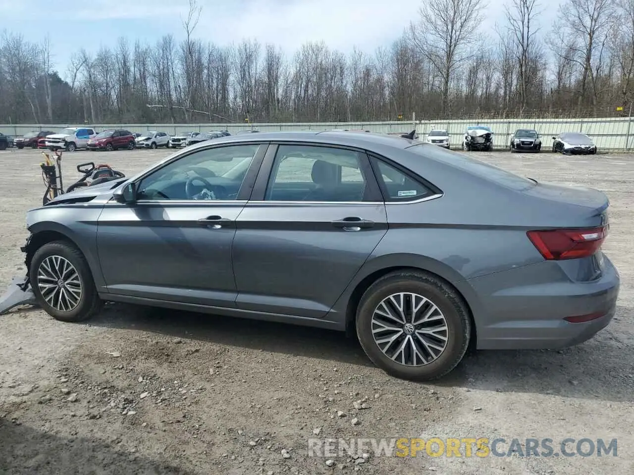2 Photograph of a damaged car 3VWC57BU7MM094157 VOLKSWAGEN JETTA 2021