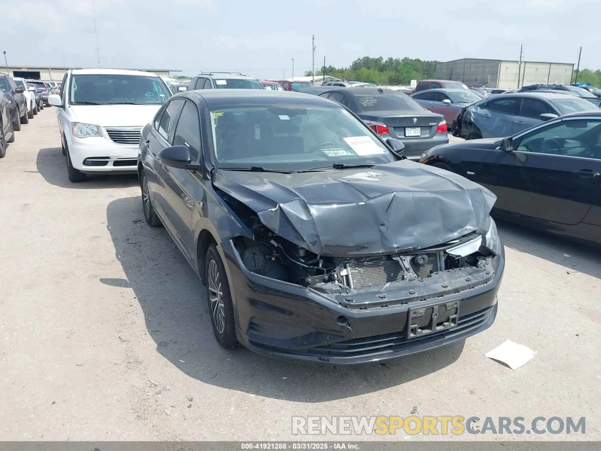 1 Photograph of a damaged car 3VWC57BU7MM096345 VOLKSWAGEN JETTA 2021