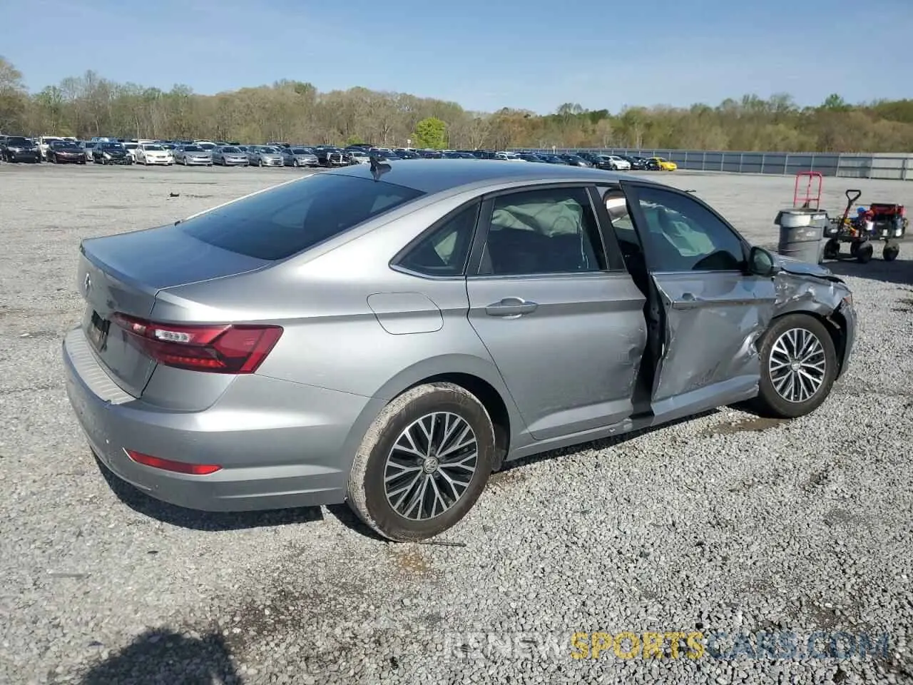 3 Photograph of a damaged car 3VWC57BU8MM018043 VOLKSWAGEN JETTA 2021