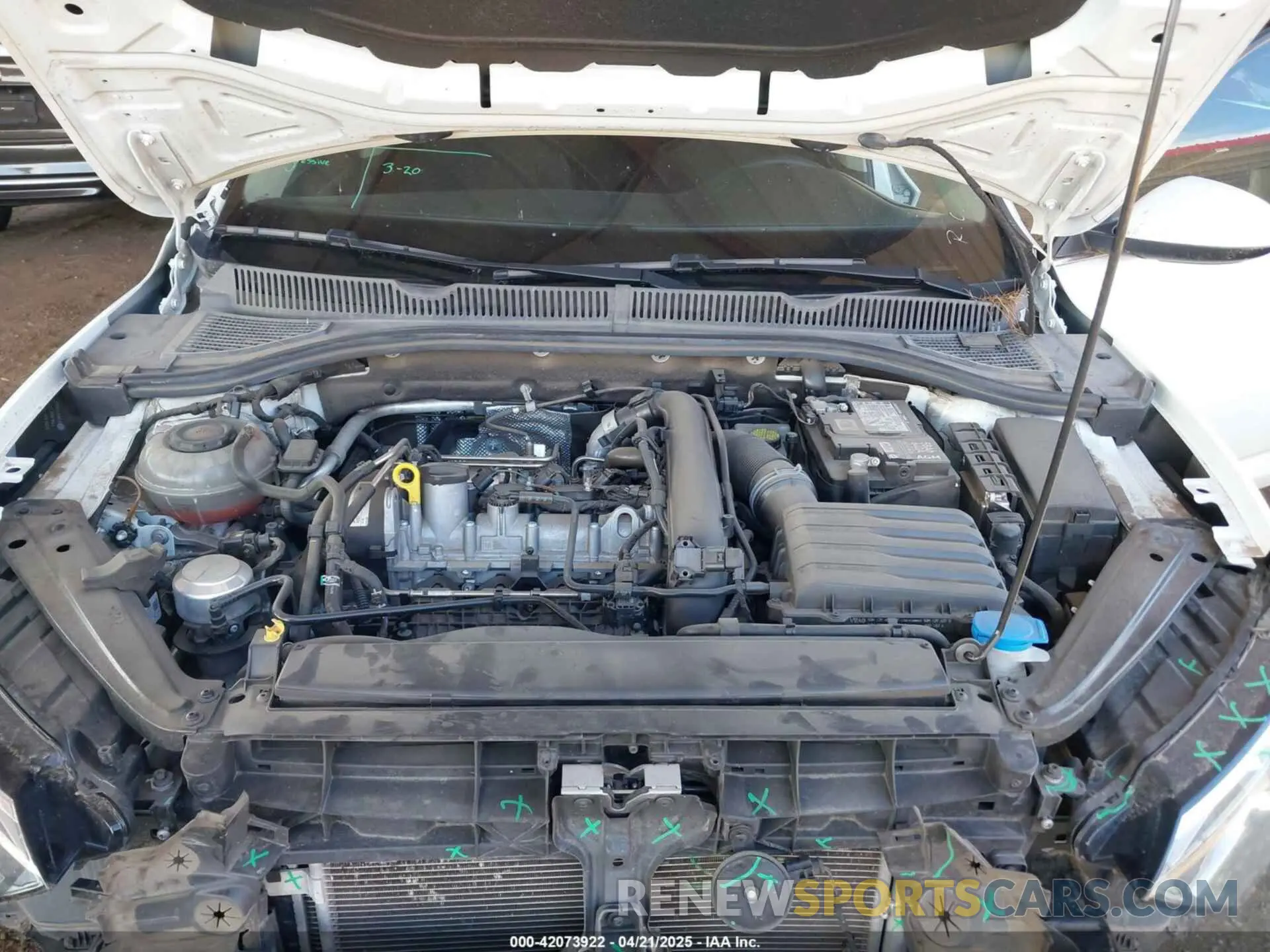10 Photograph of a damaged car 3VWC57BU8MM021217 VOLKSWAGEN JETTA 2021