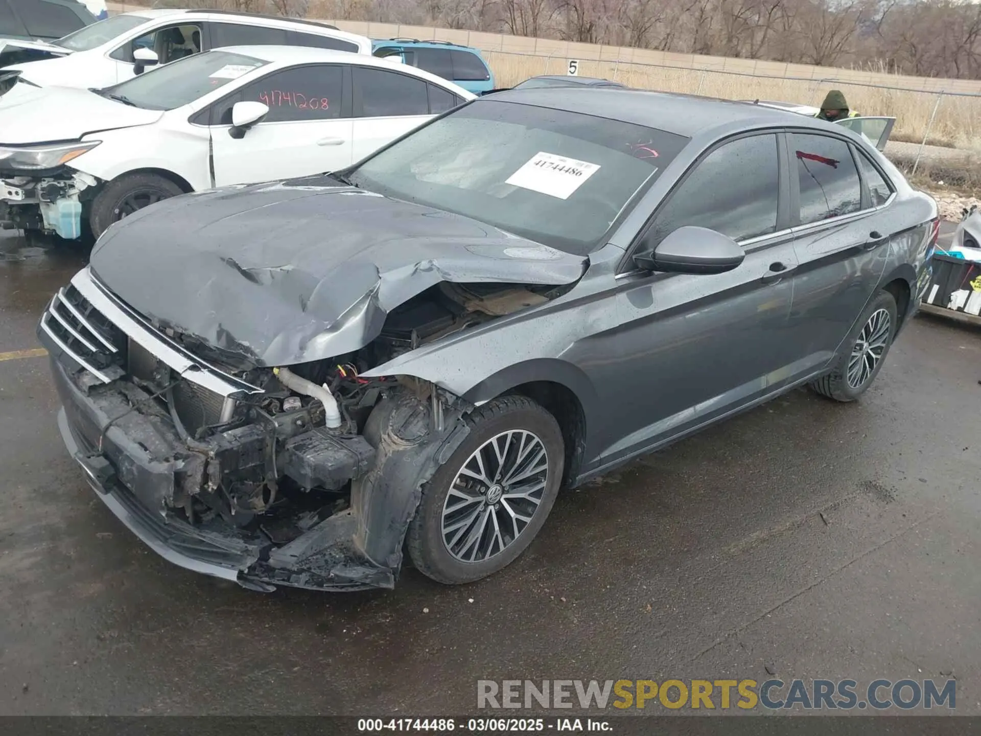 2 Фотография поврежденного автомобиля 3VWC57BU8MM023551 VOLKSWAGEN JETTA 2021
