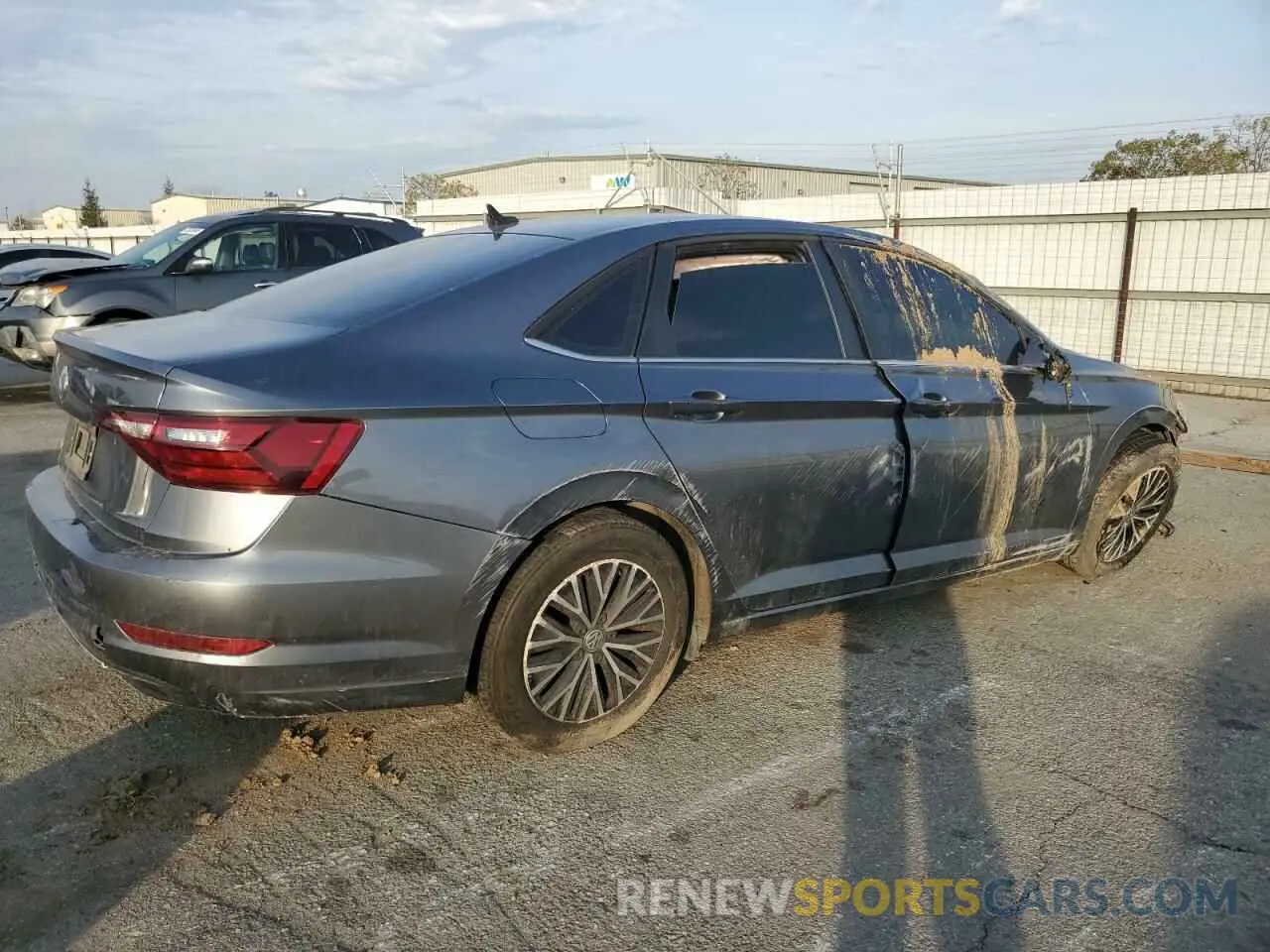 3 Photograph of a damaged car 3VWC57BU8MM031486 VOLKSWAGEN JETTA 2021