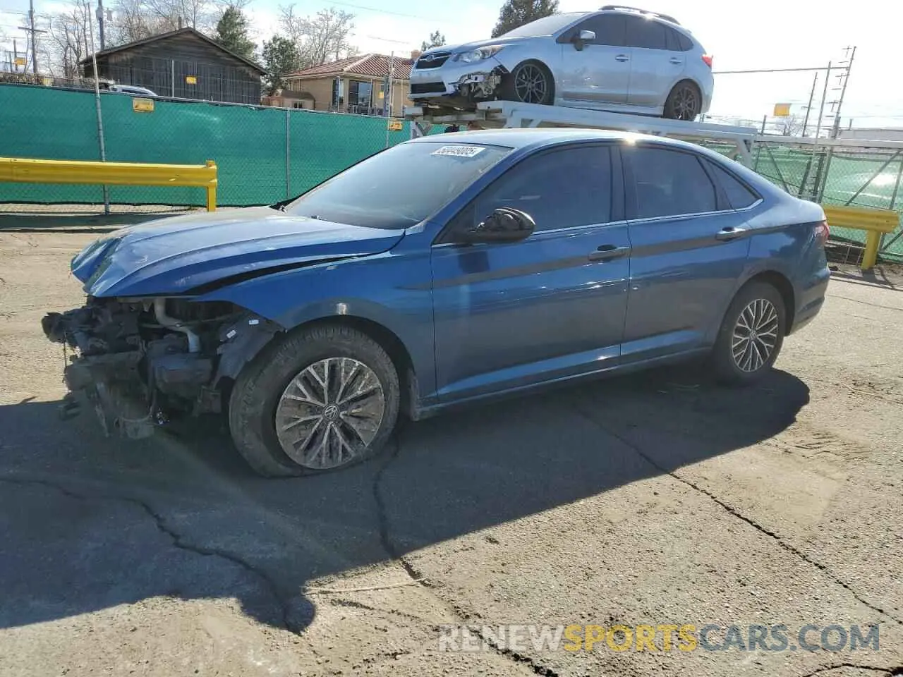 1 Photograph of a damaged car 3VWC57BU8MM051866 VOLKSWAGEN JETTA 2021